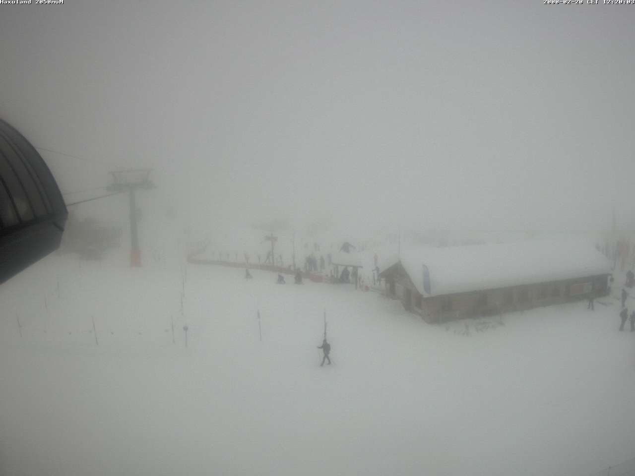 Archiv Foto Webcam Bergstation Gondel Blatten-Chiematte