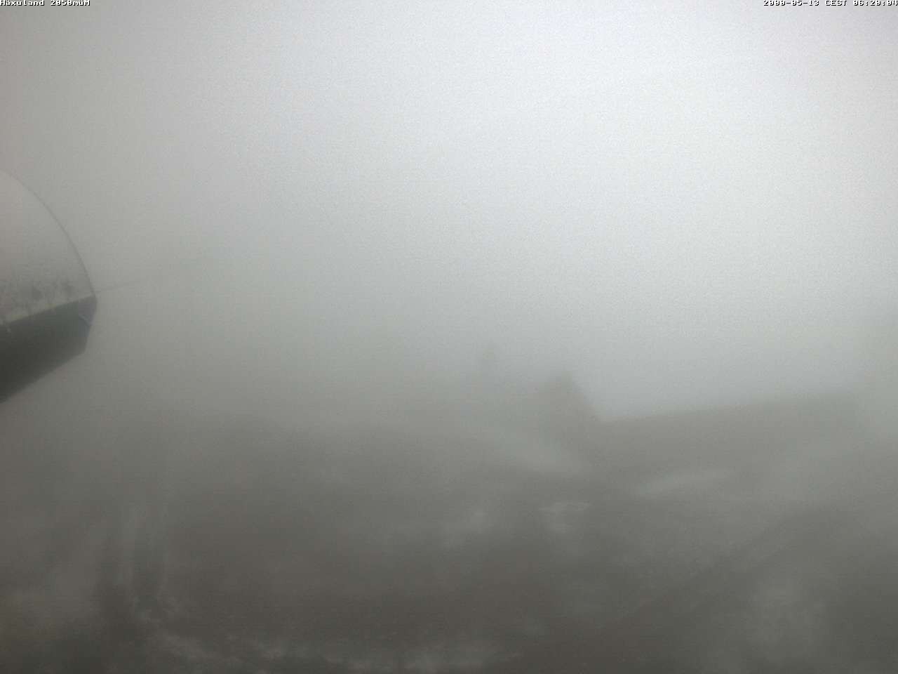 Archiv Foto Webcam Bergstation Gondel Blatten-Chiematte