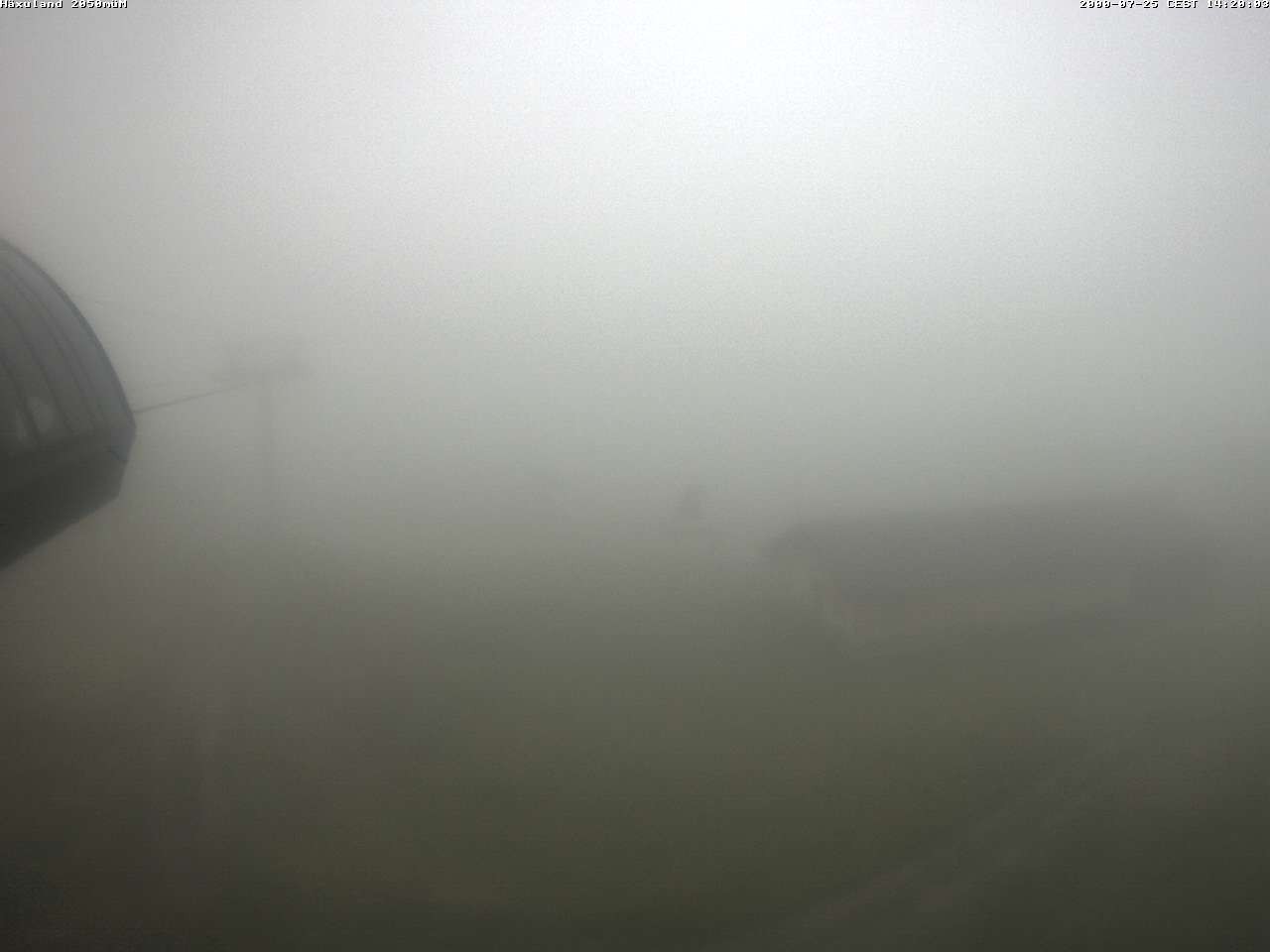 Archiv Foto Webcam Bergstation Gondel Blatten-Chiematte