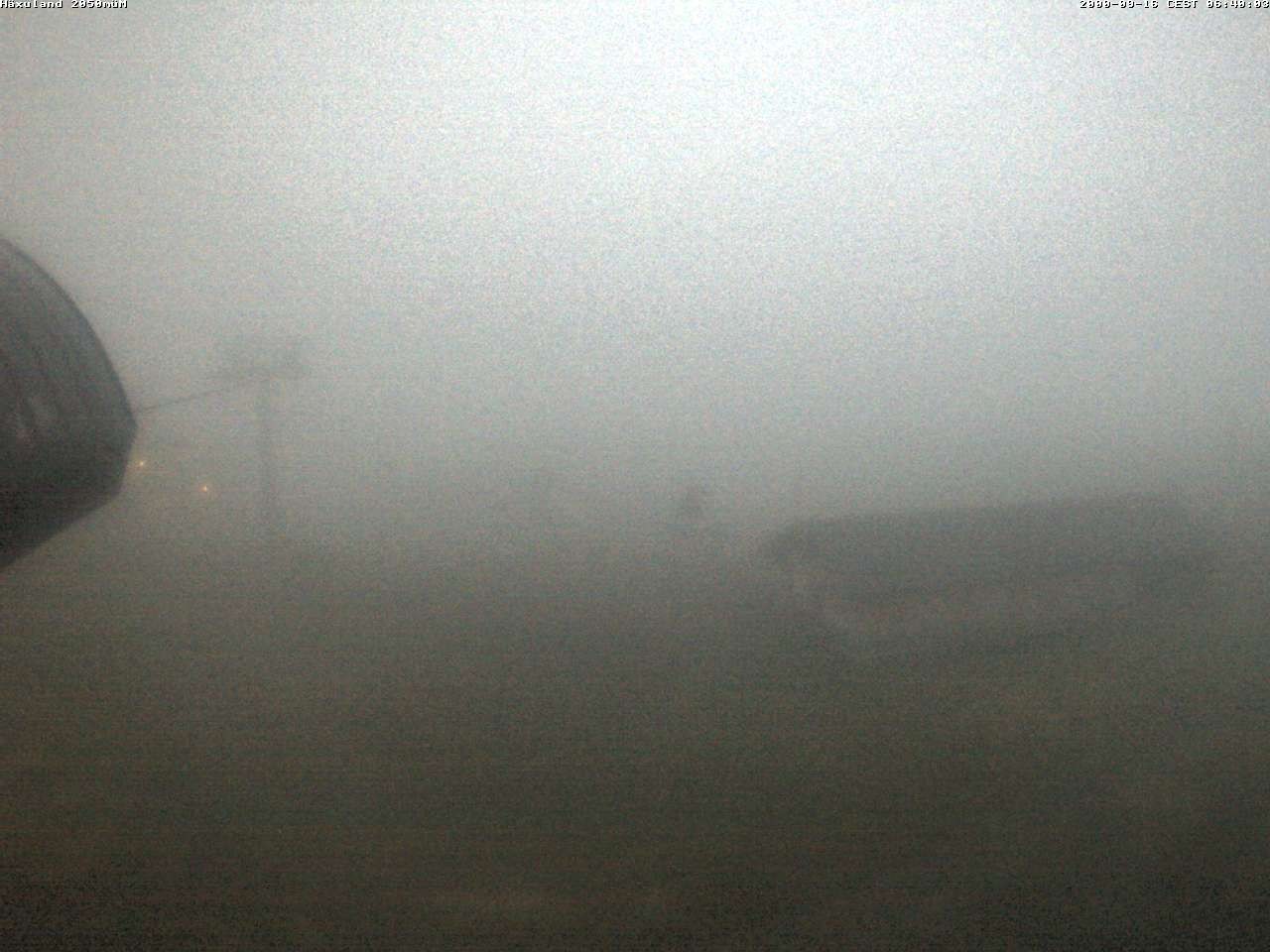 Archiv Foto Webcam Bergstation Gondel Blatten-Chiematte
