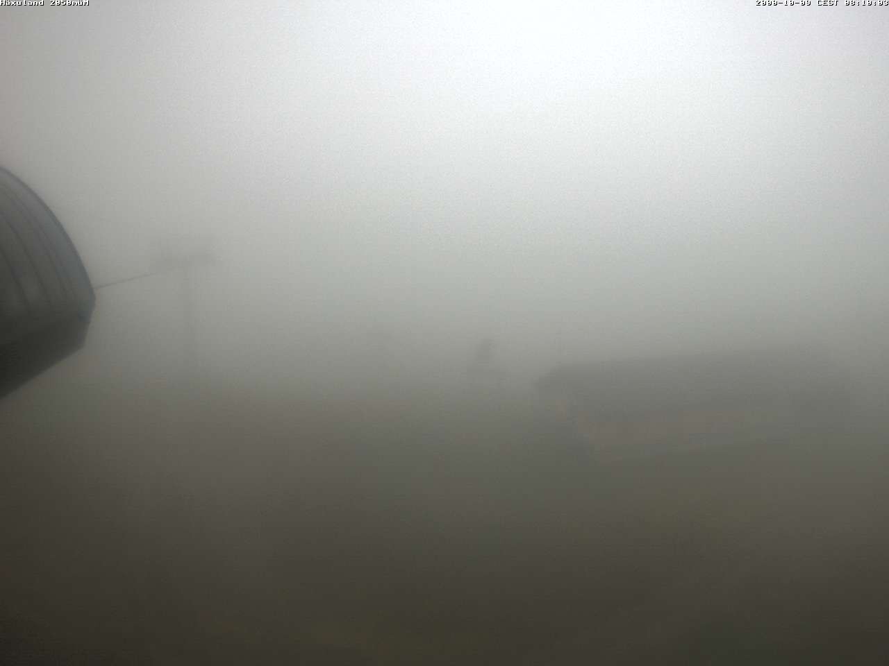 Archived image Webcam Top station gondola Blatten-Chiematte