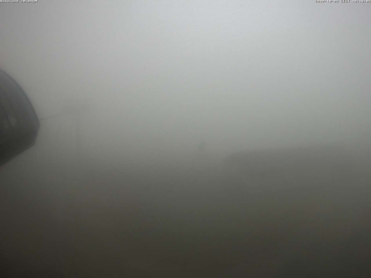Archived image Webcam Top station gondola Blatten-Chiematte