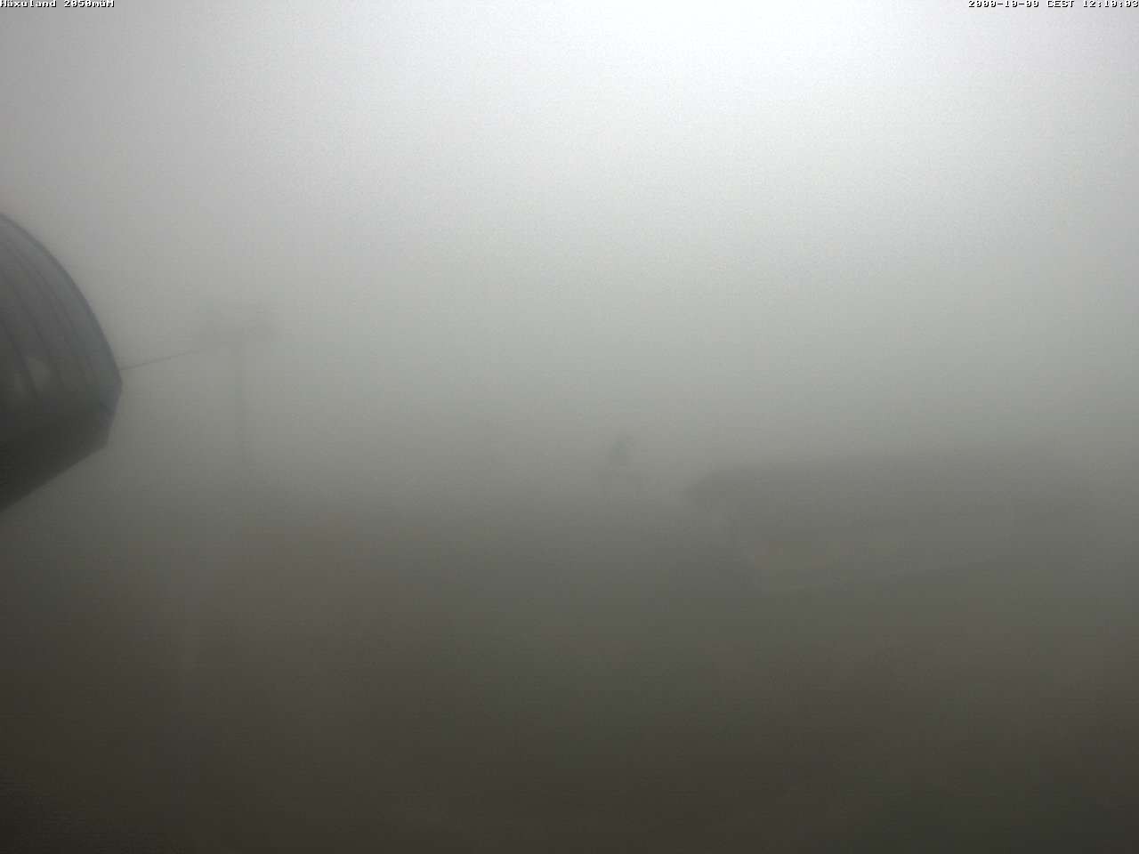 Archived image Webcam Top station gondola Blatten-Chiematte