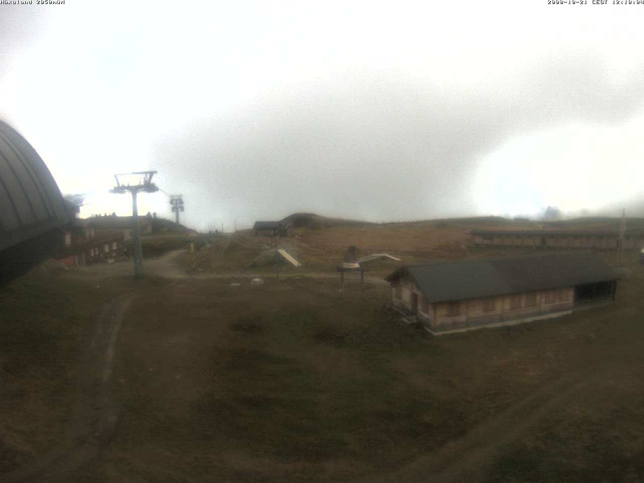 Archiv Foto Webcam Bergstation Gondel Blatten-Chiematte