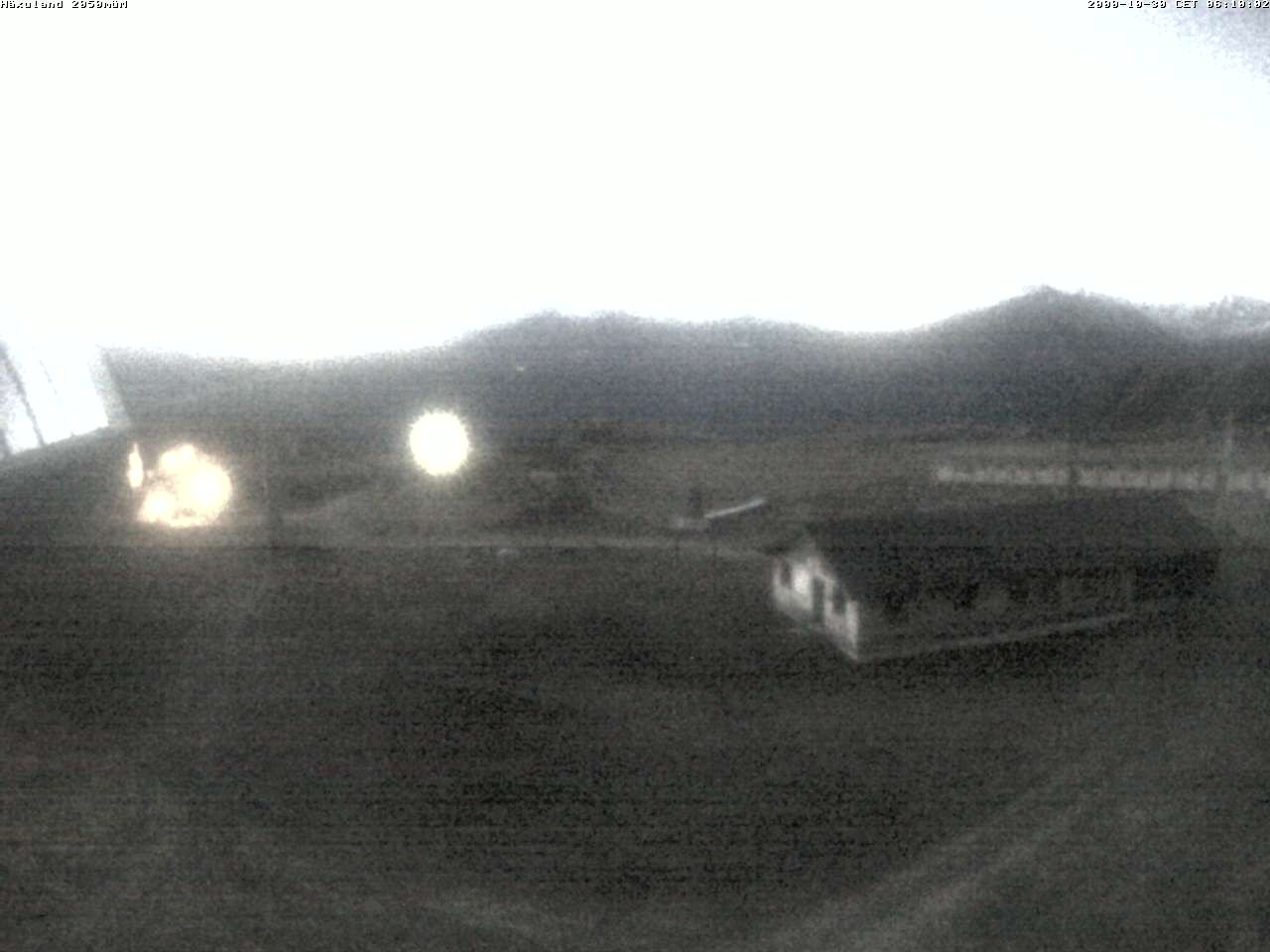 Archiv Foto Webcam Bergstation Gondel Blatten-Chiematte