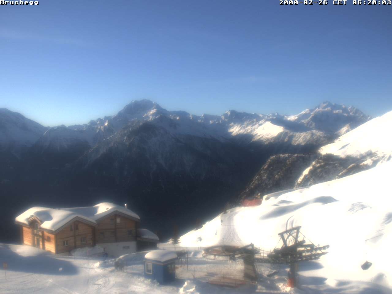 Archived image Webcam Bruchegg (2.130 m / 6988 ft)