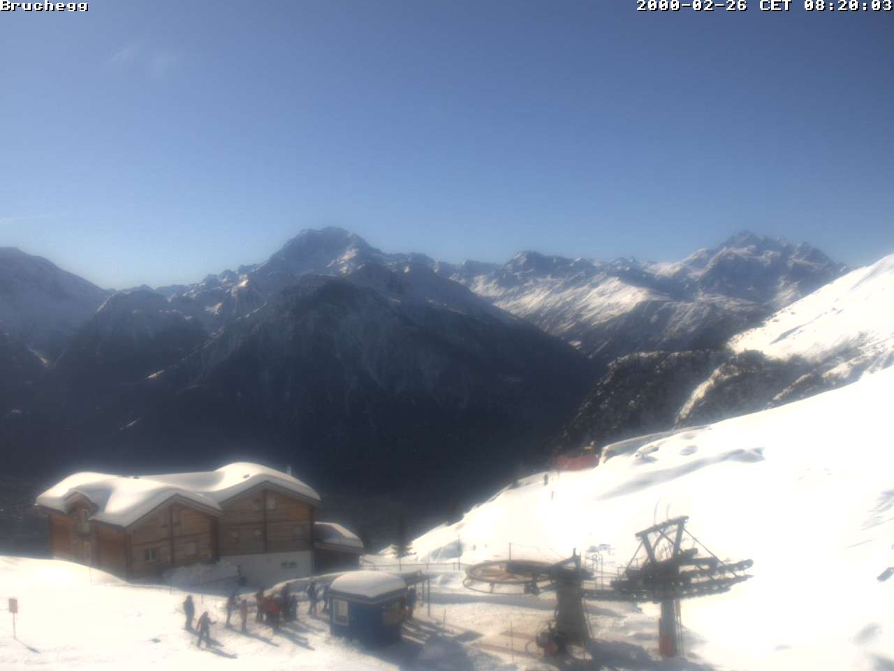 Archived image Webcam Bruchegg (2.130 m / 6988 ft)