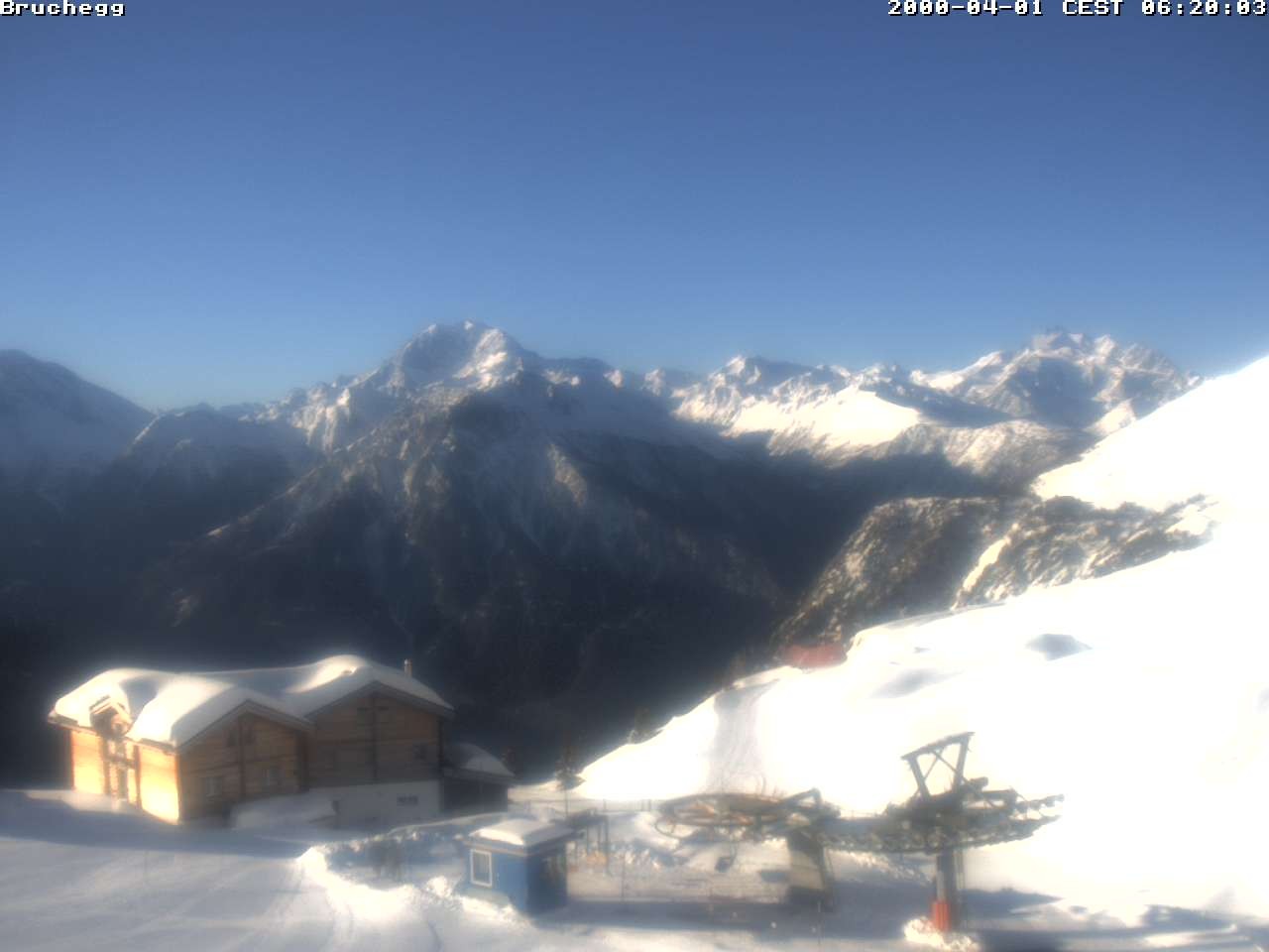 Archiv Foto Webcam Bruchegg (2.130 m)