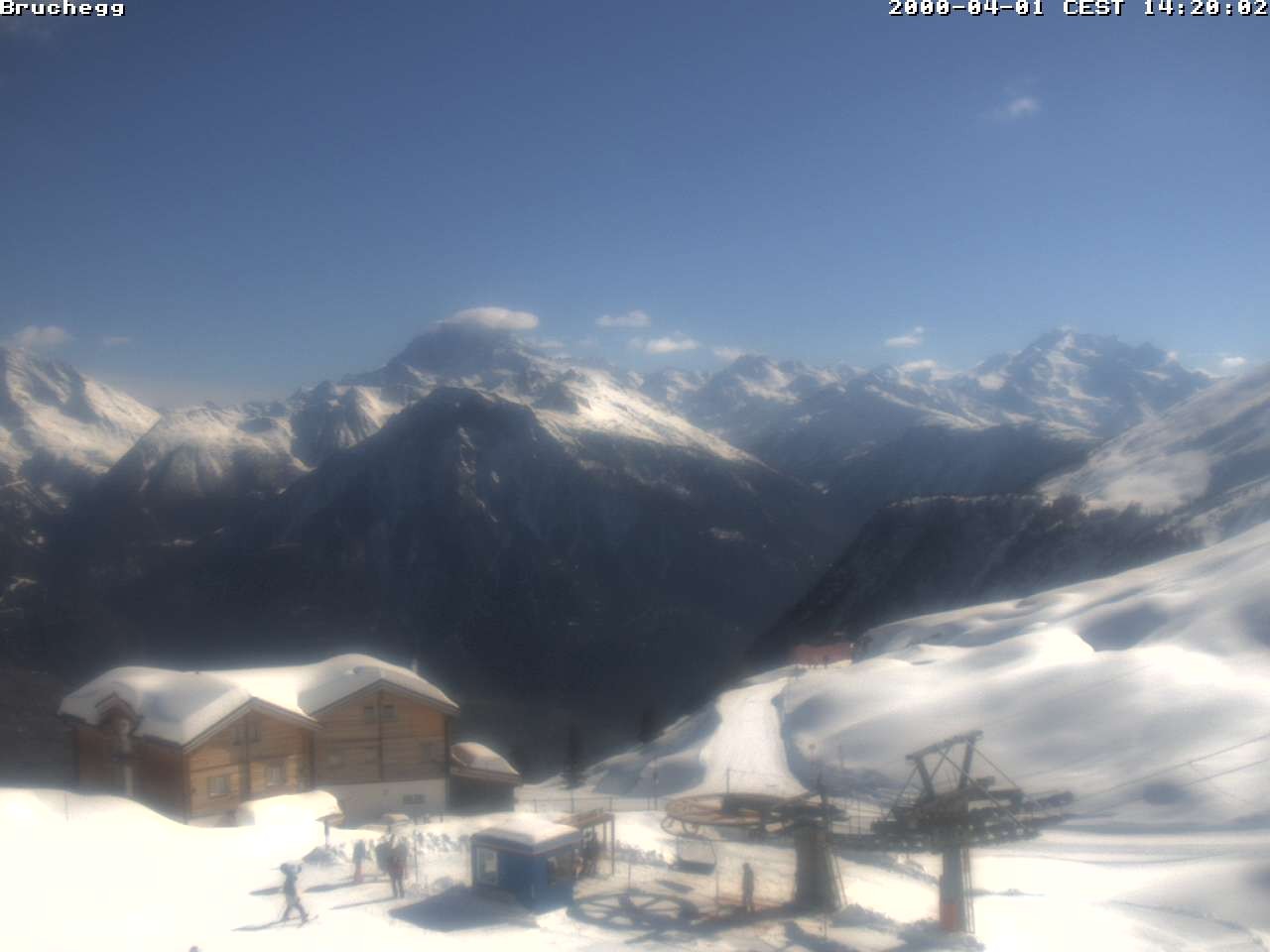 Archiv Foto Webcam Bruchegg (2.130 m)
