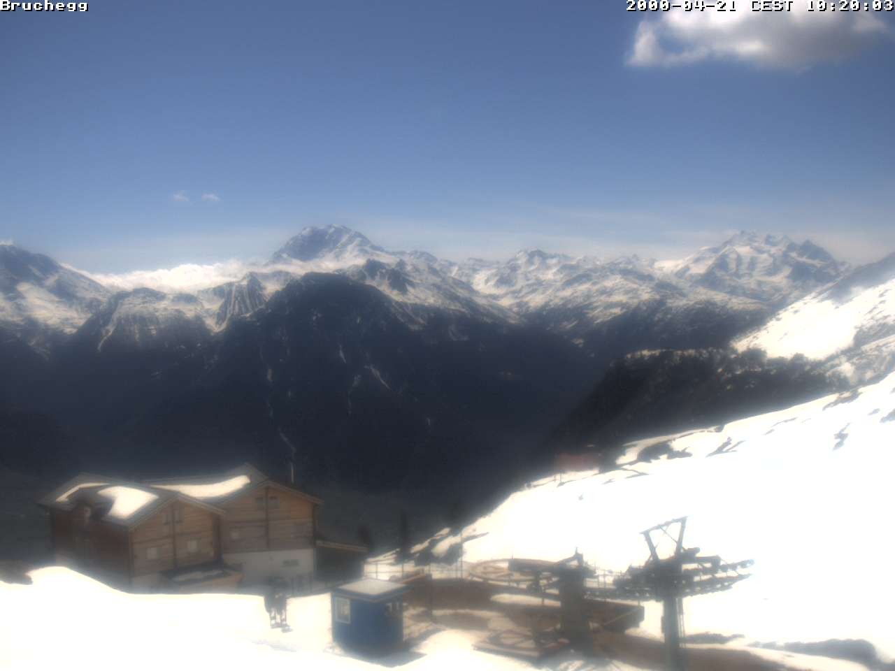 Archiv Foto Webcam Bruchegg (2.130 m)