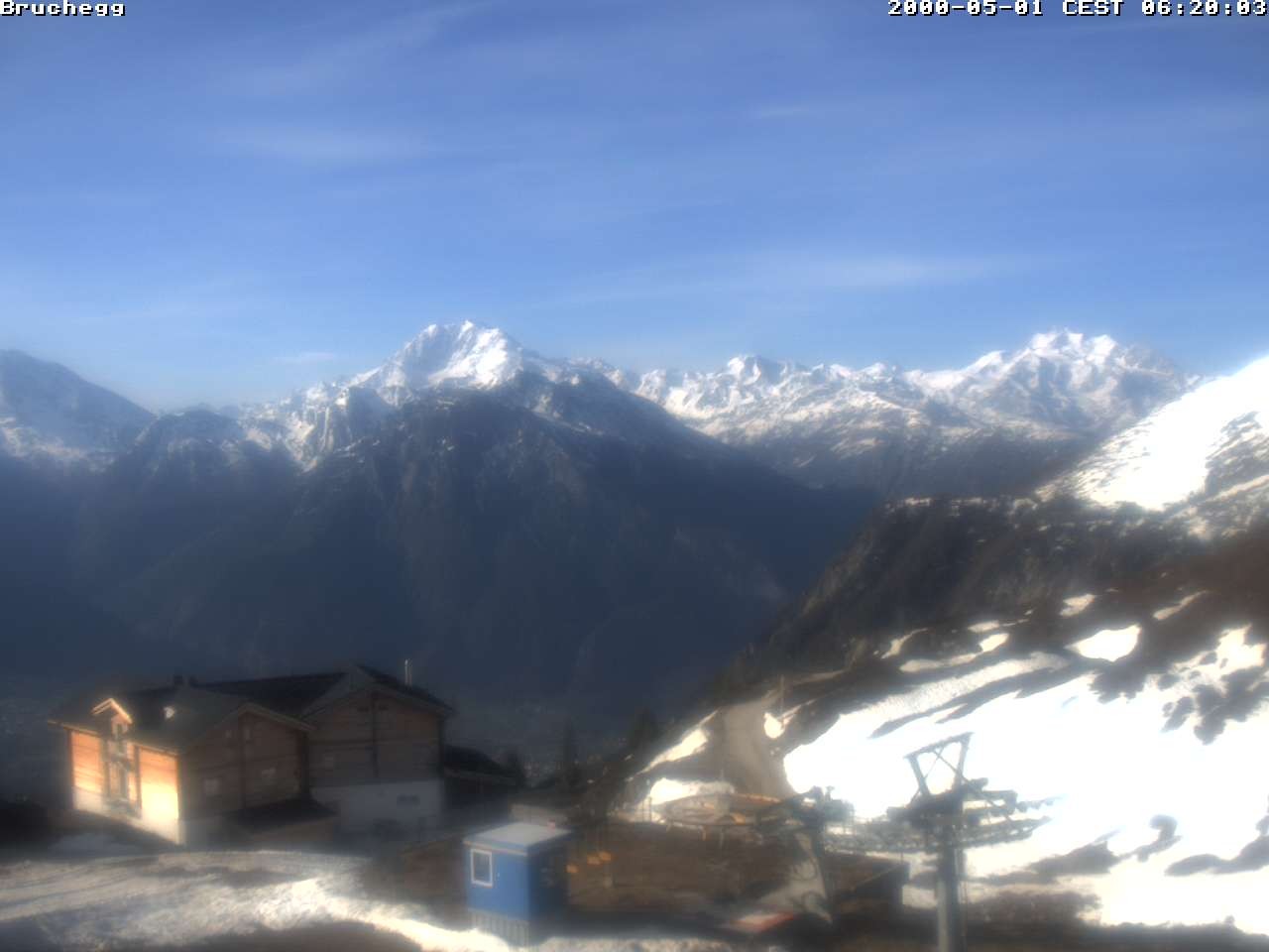 Archiv Foto Webcam Bruchegg (2.130 m)