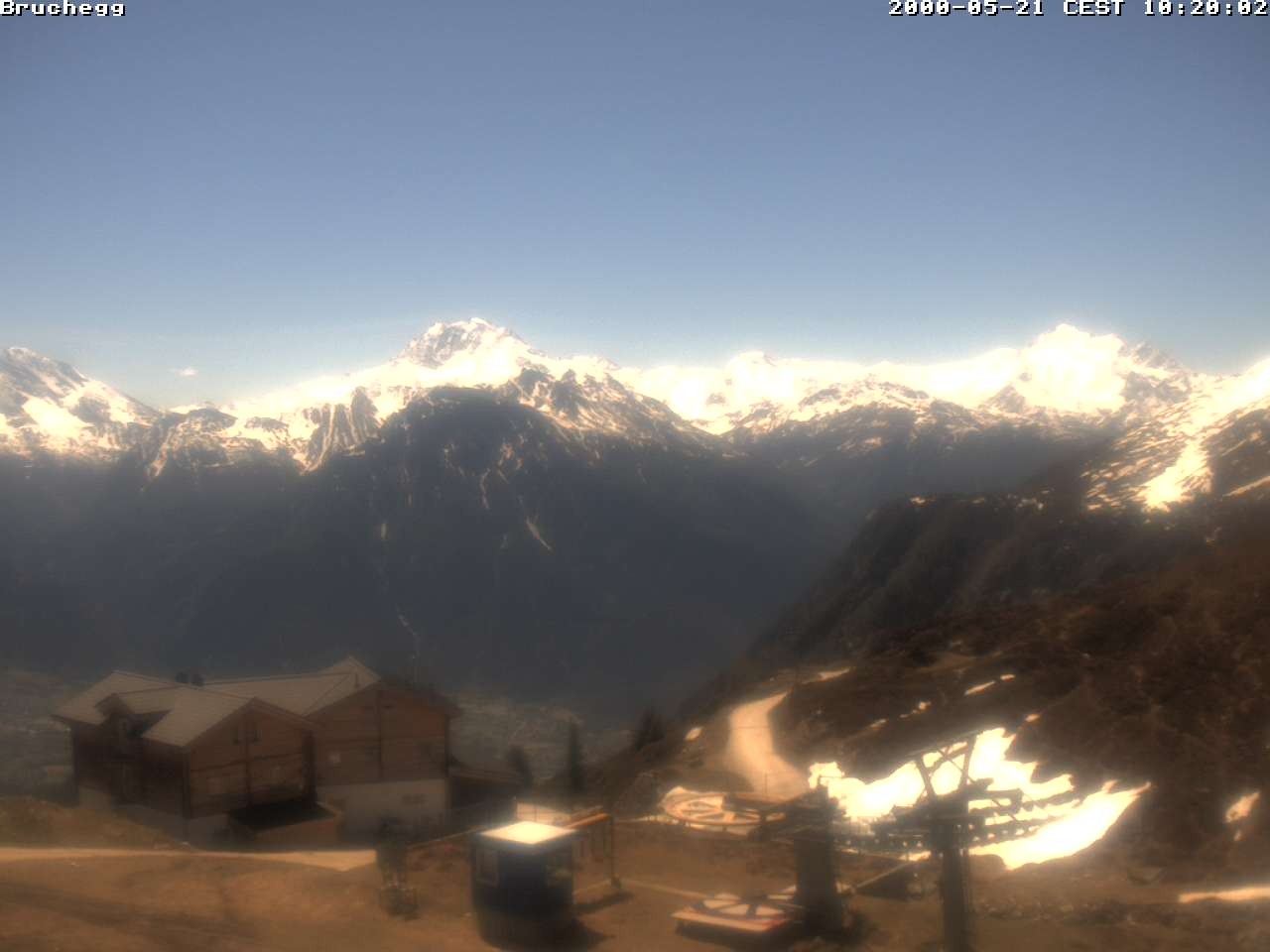 Archiv Foto Webcam Bruchegg (2.130 m)