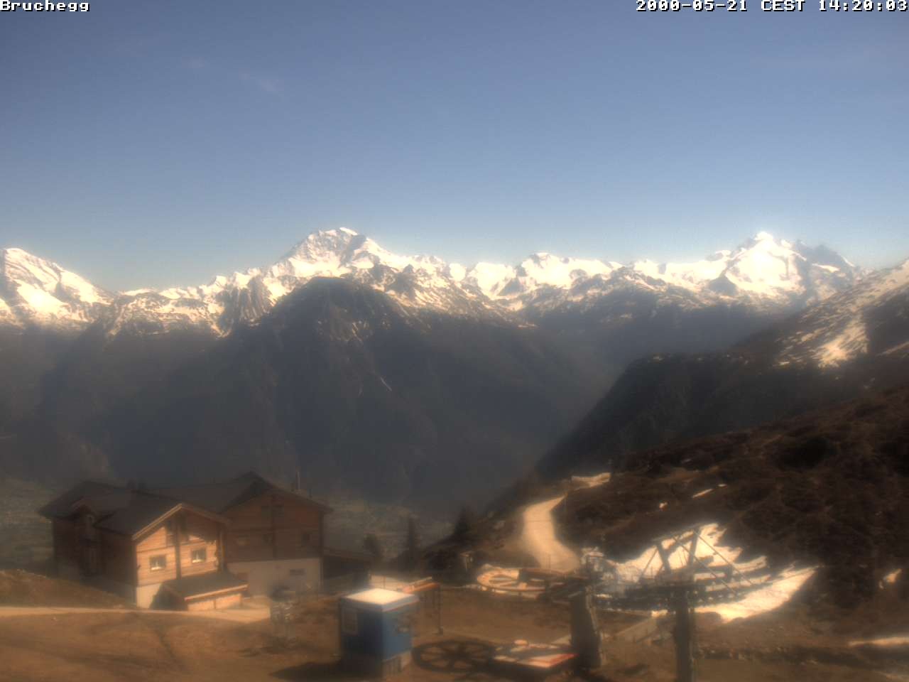 Archiv Foto Webcam Bruchegg (2.130 m)