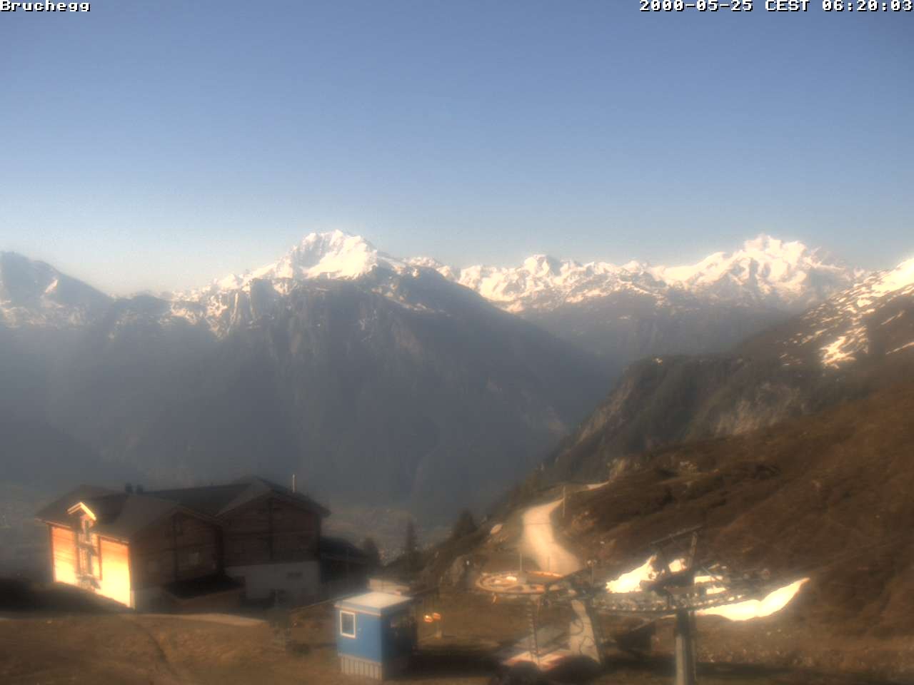Archived image Webcam Bruchegg (2.130 m / 6988 ft)