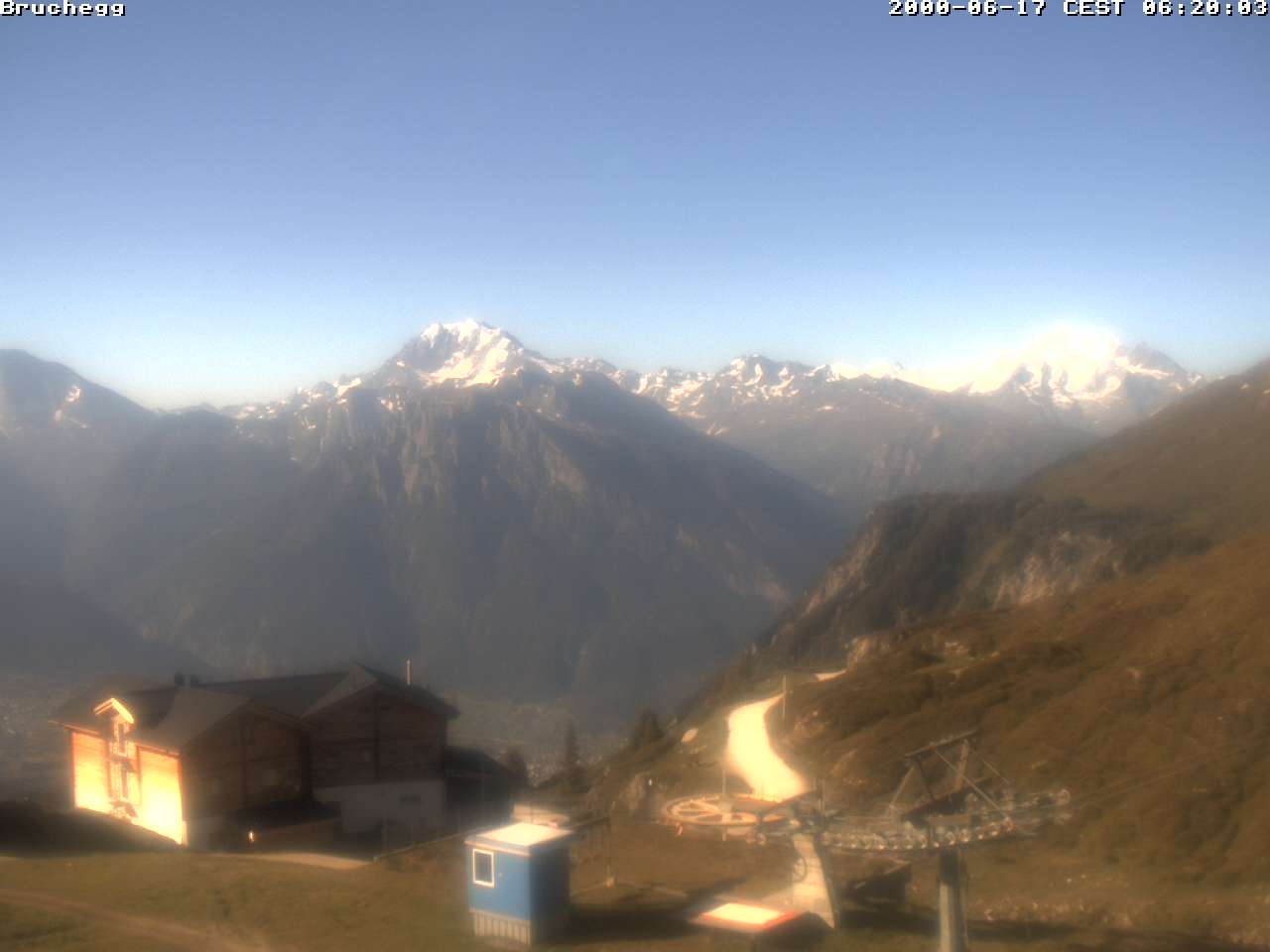 Archiv Foto Webcam Bruchegg (2.130 m)