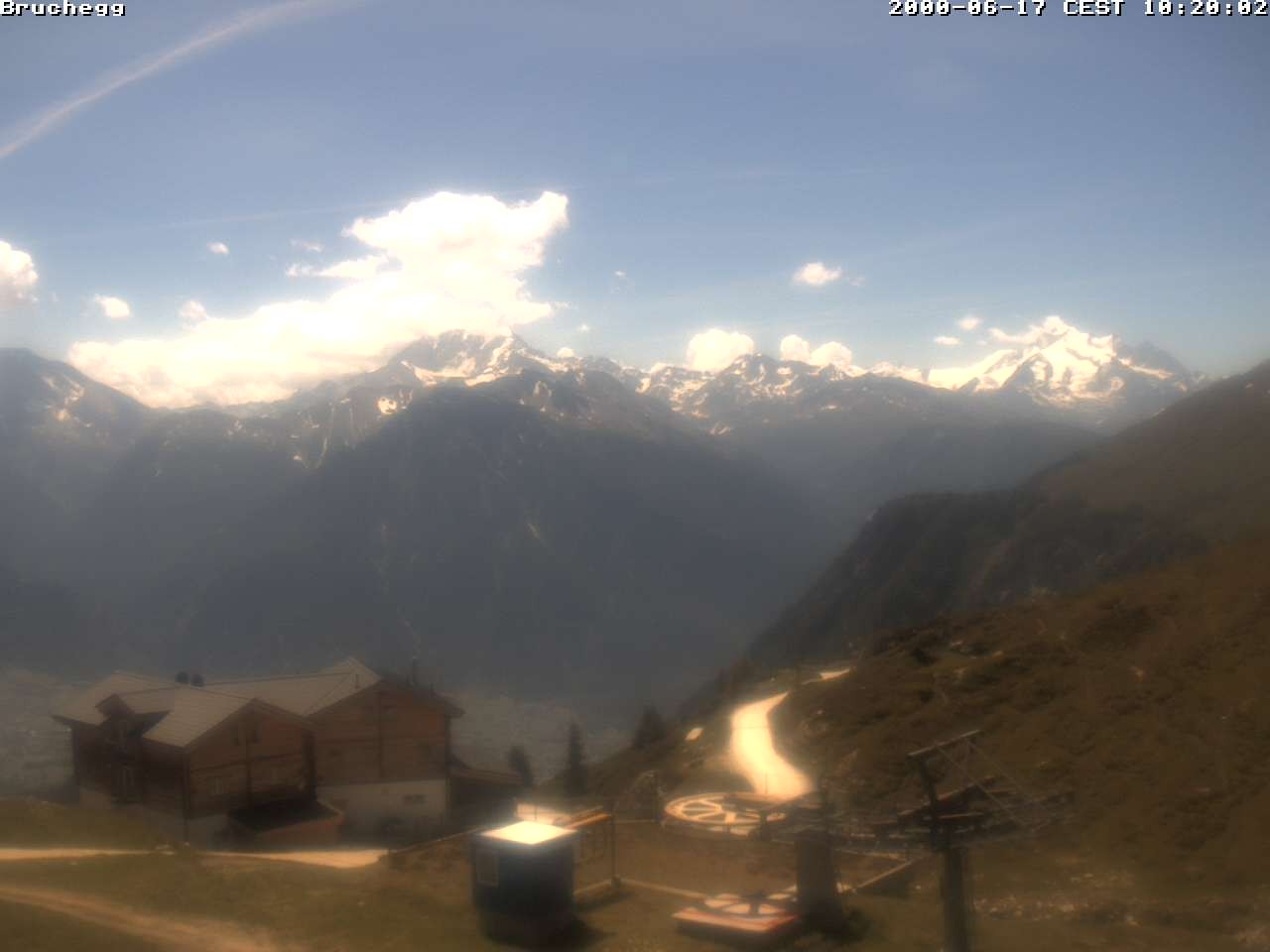 Archiv Foto Webcam Bruchegg (2.130 m)