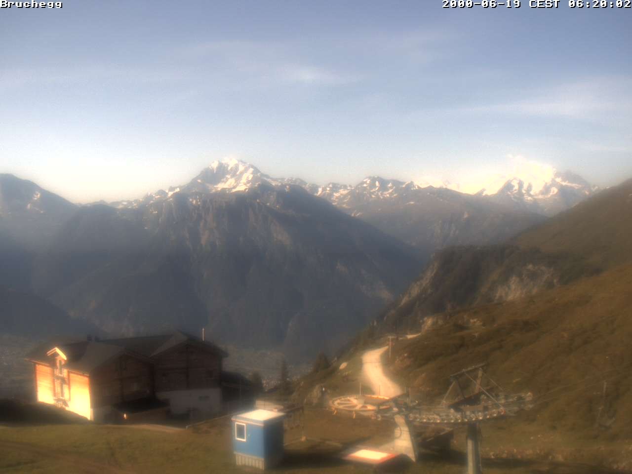 Archiv Foto Webcam Bruchegg (2.130 m)
