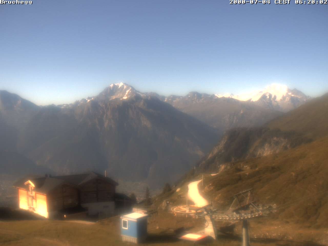 Archiv Foto Webcam Bruchegg (2.130 m)