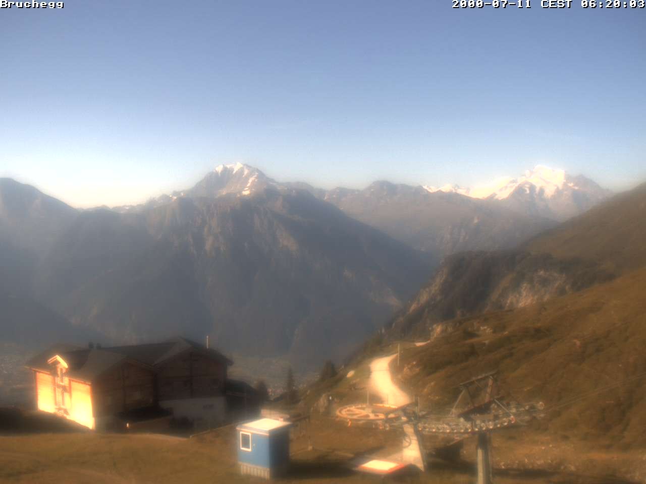 Archiv Foto Webcam Bruchegg (2.130 m)