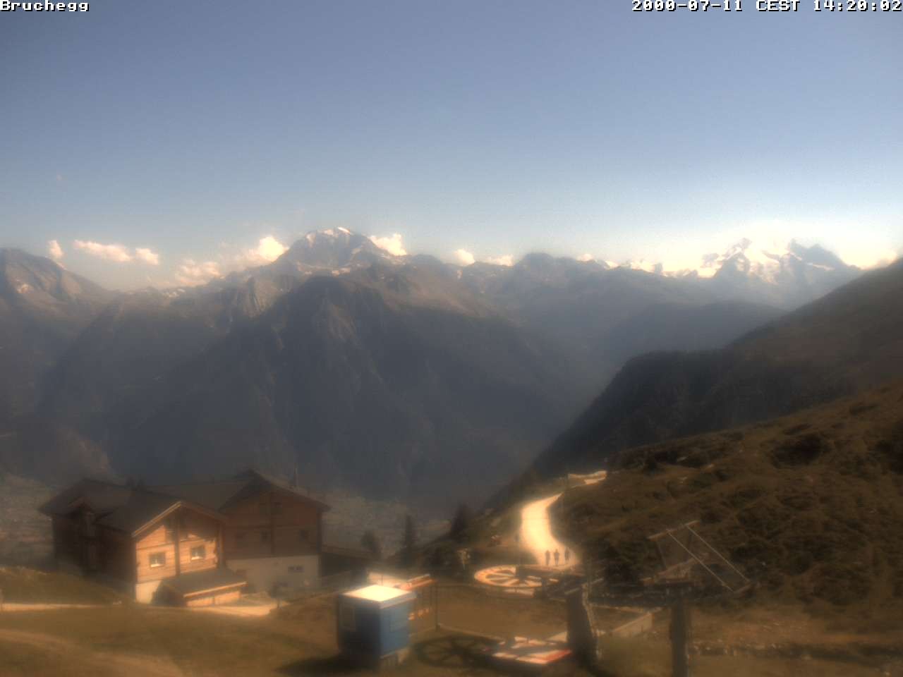 Archived image Webcam Bruchegg (2.130 m / 6988 ft)