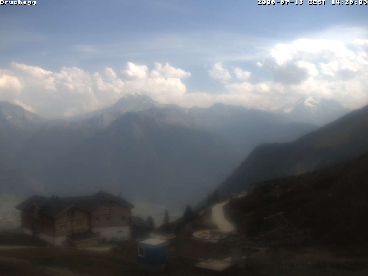 Archived image Webcam Bruchegg (2.130 m / 6988 ft)