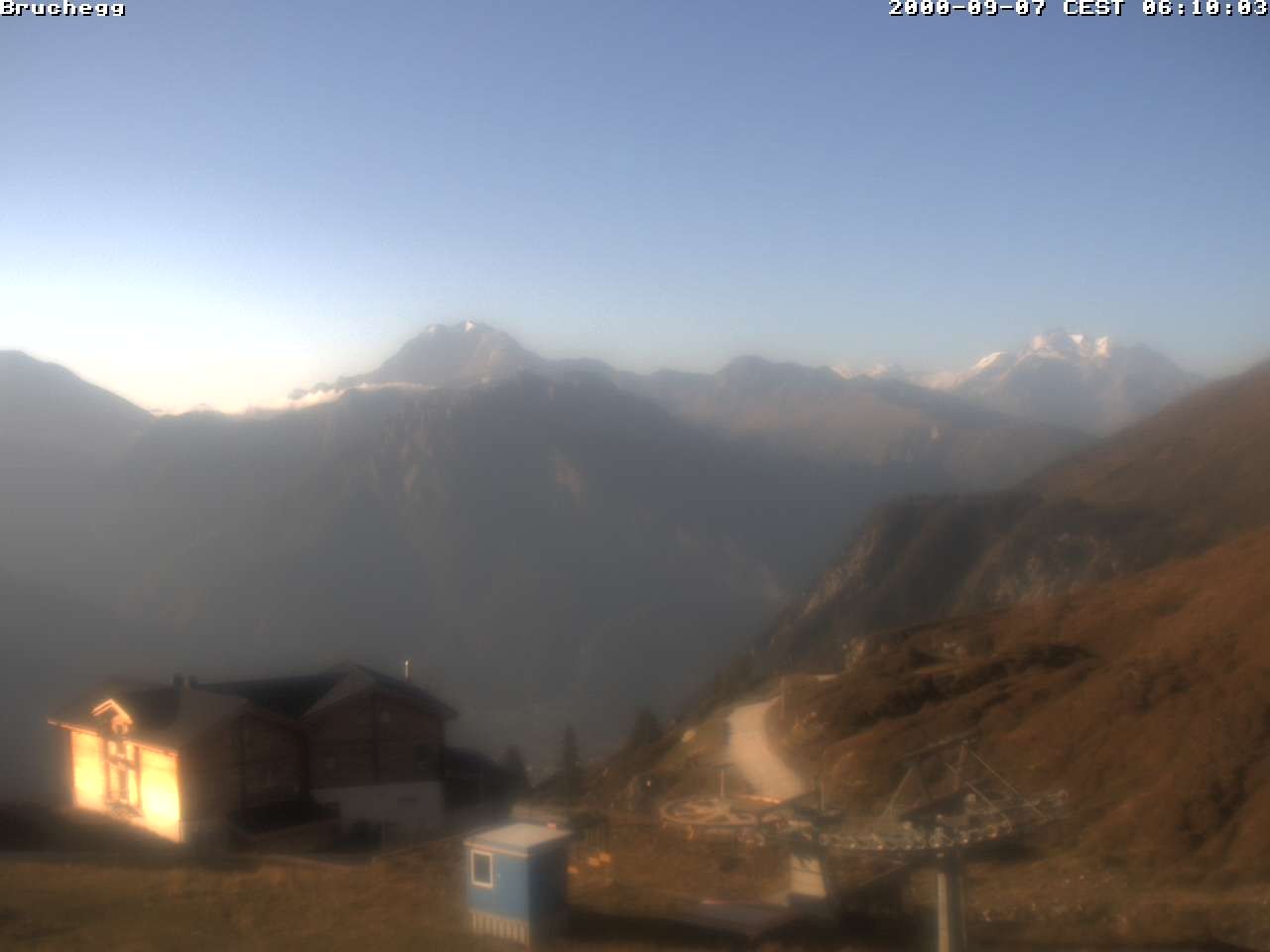 Archived image Webcam Bruchegg (2.130 m / 6988 ft)