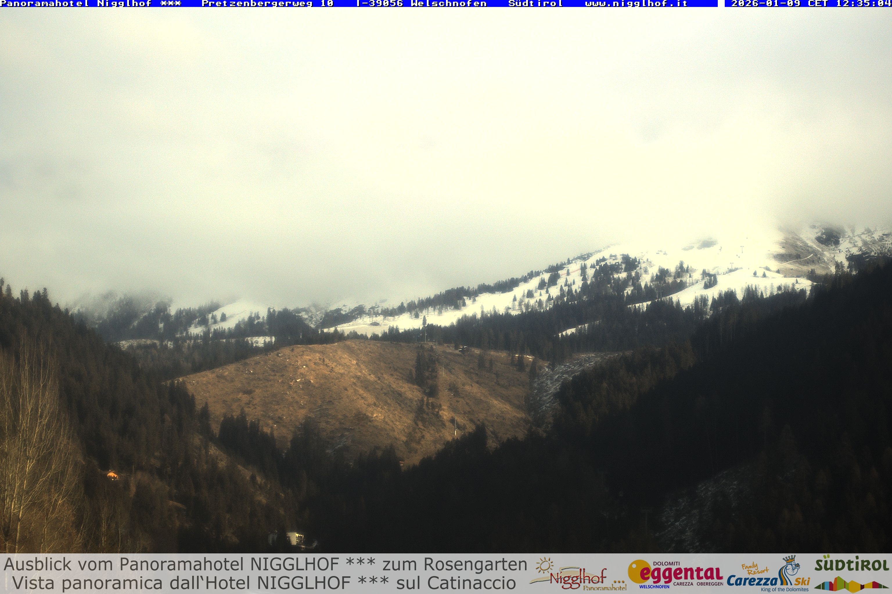 Archived image Webcam Welschnofen: Hotel Nigglhof