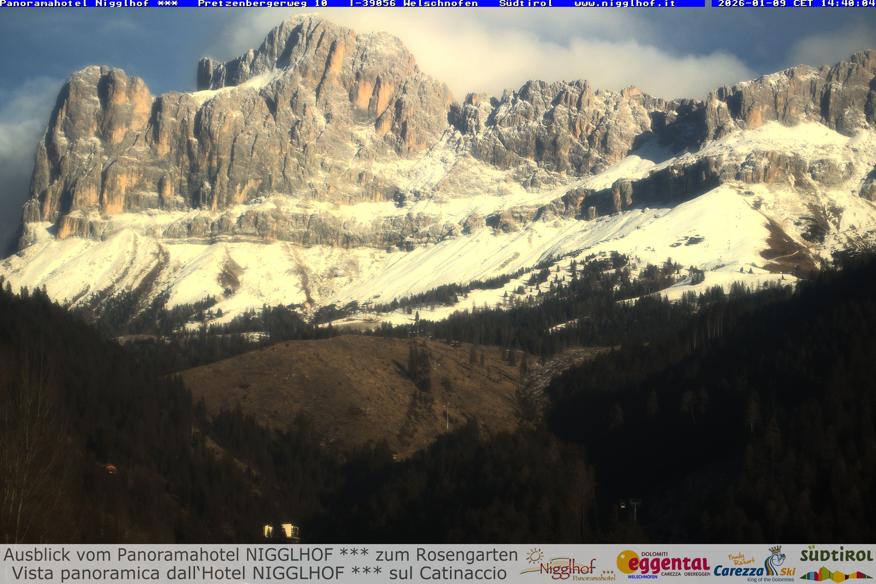 Archived image Webcam Welschnofen: Hotel Nigglhof