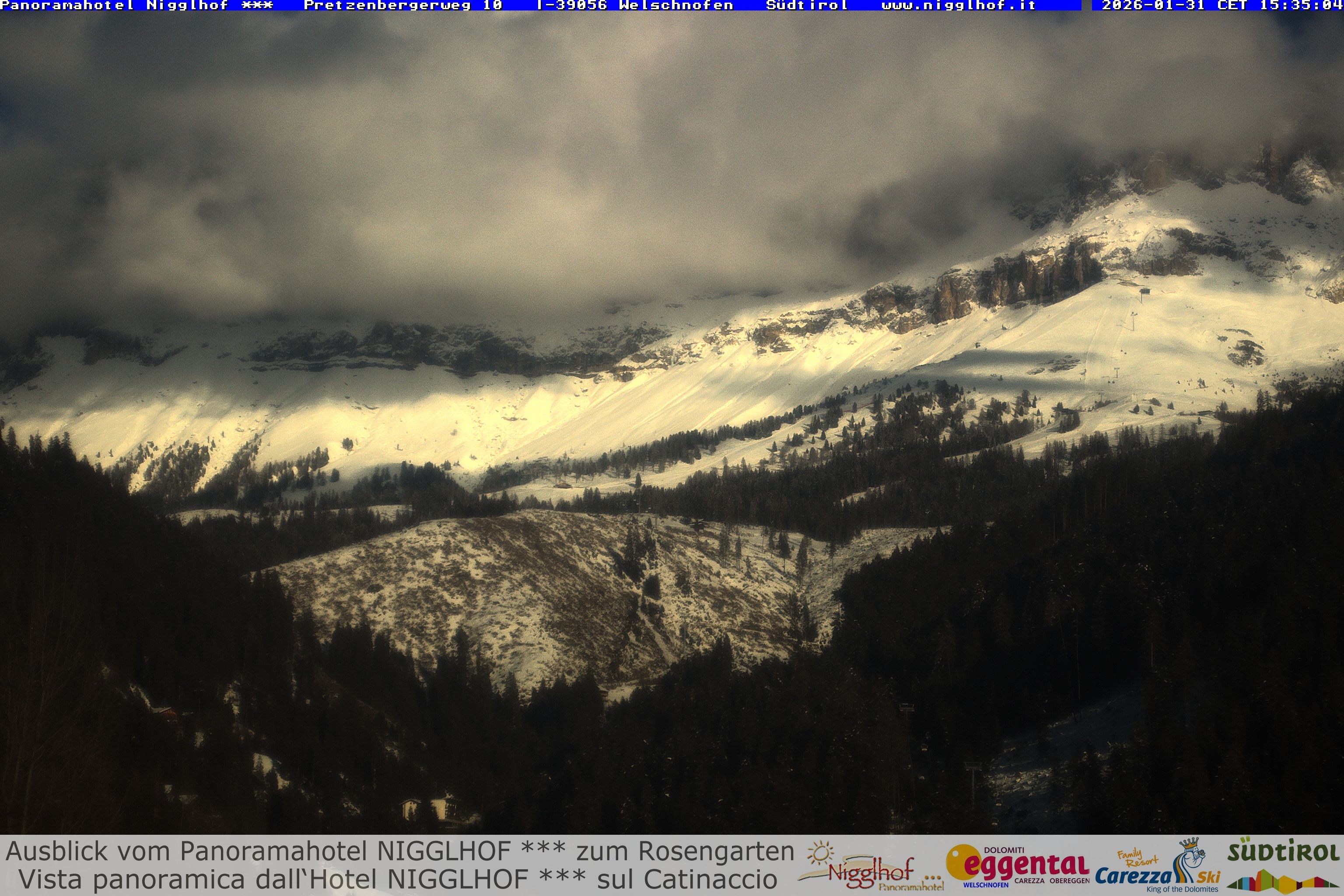 Archiv Foto Webcam Welschnofen: Hotel Nigglhof