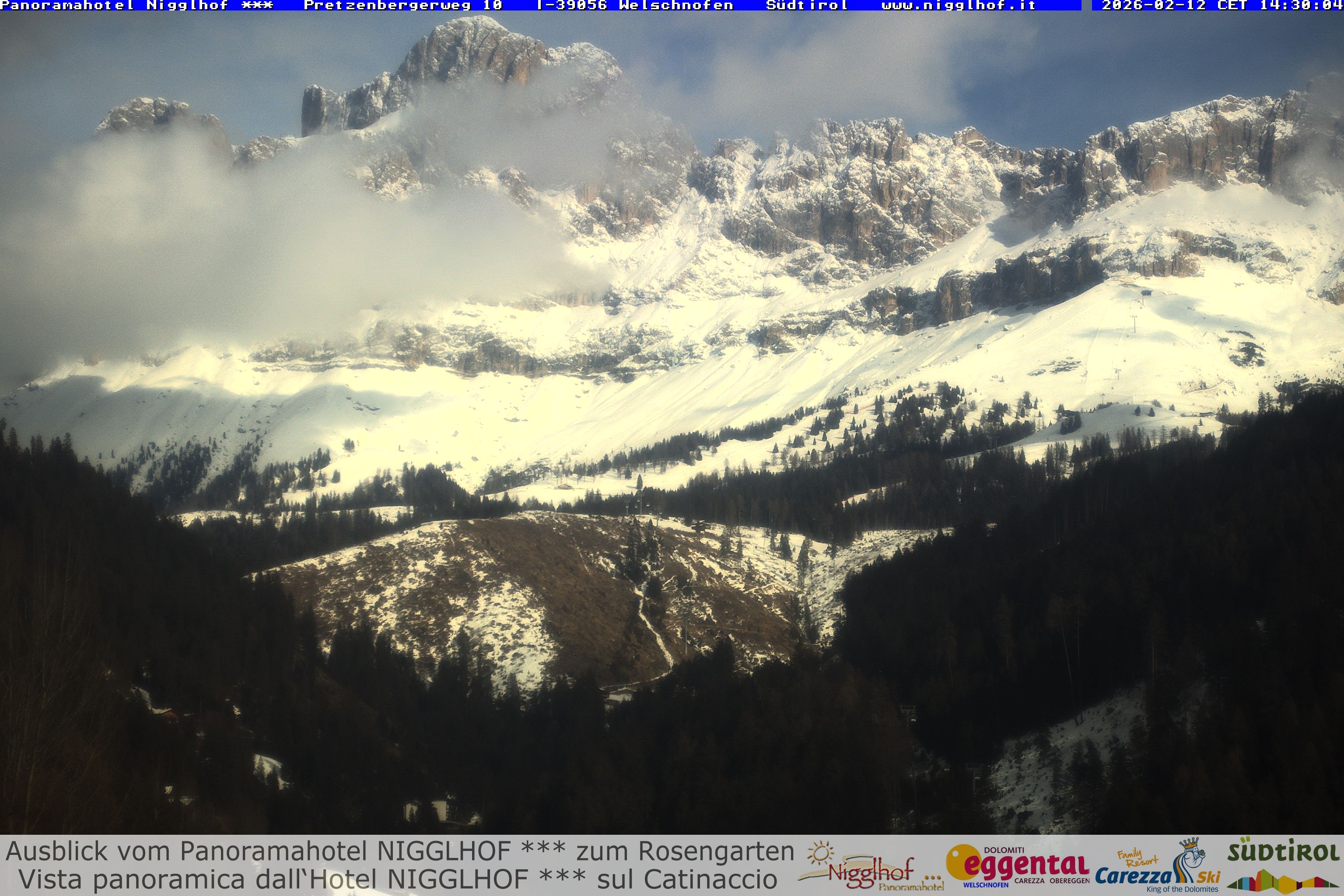 Archiv Foto Webcam Welschnofen: Hotel Nigglhof