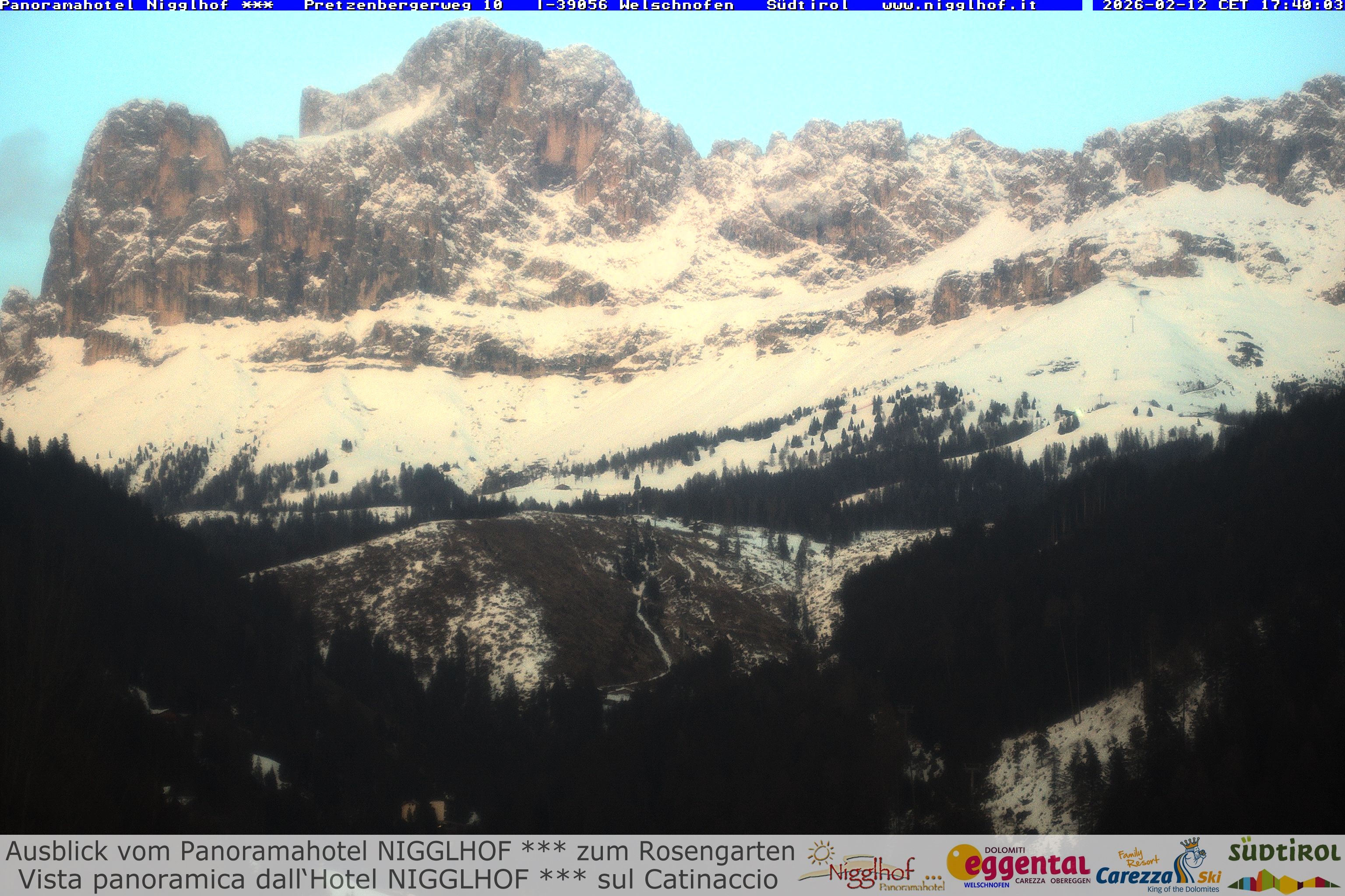 Archiv Foto Webcam Welschnofen: Hotel Nigglhof