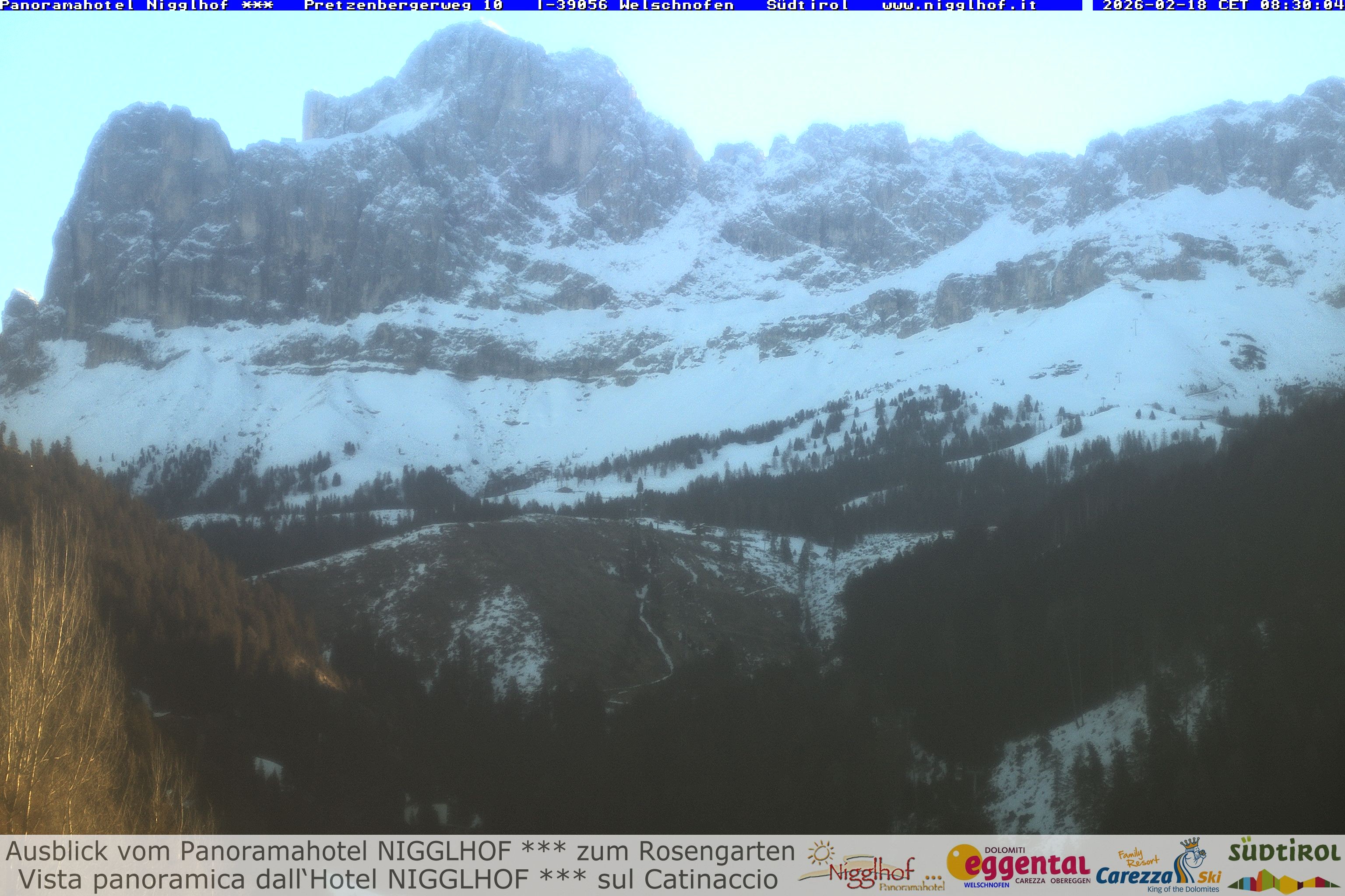 Archiv Foto Webcam Welschnofen: Hotel Nigglhof