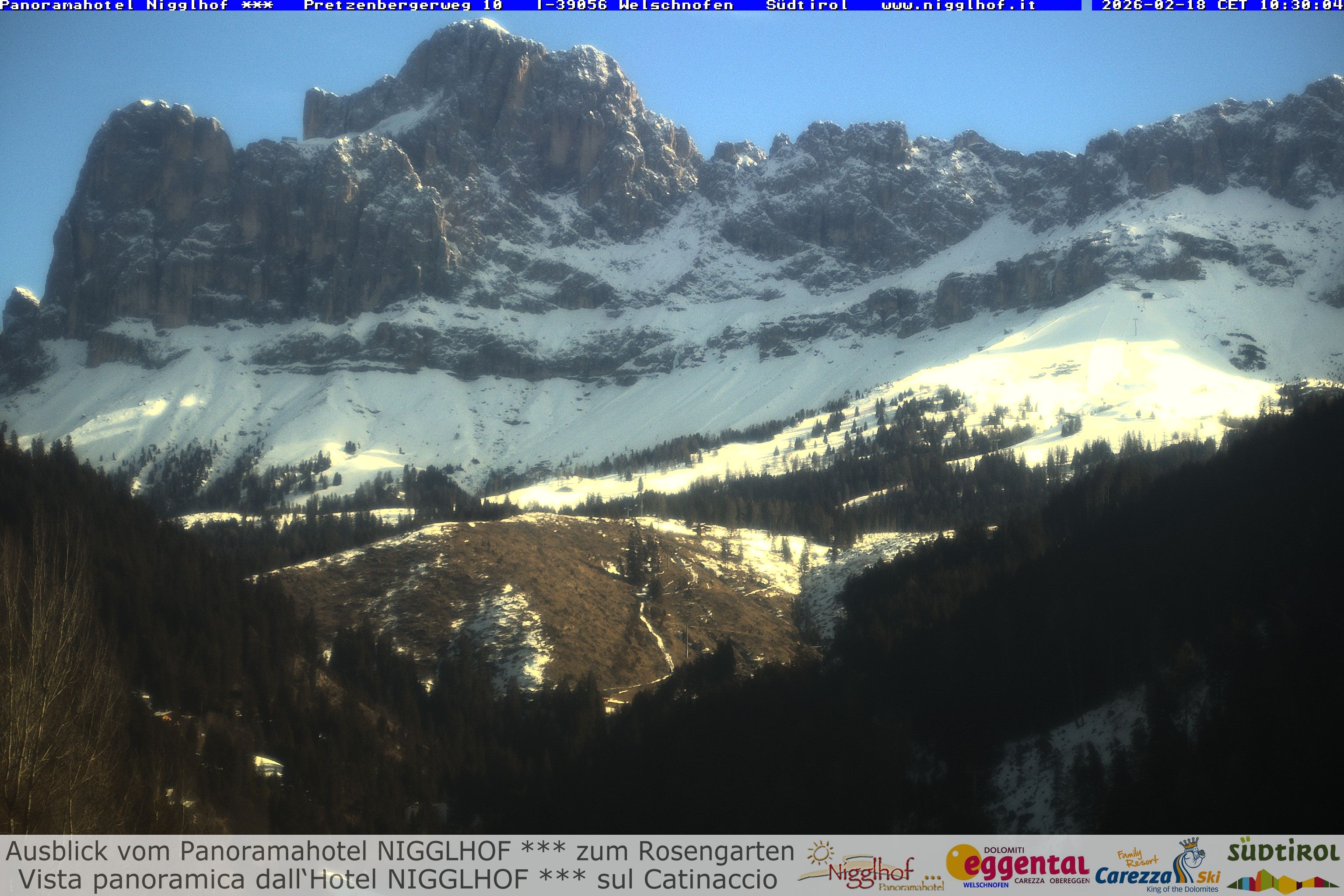 Archiv Foto Webcam Welschnofen: Hotel Nigglhof