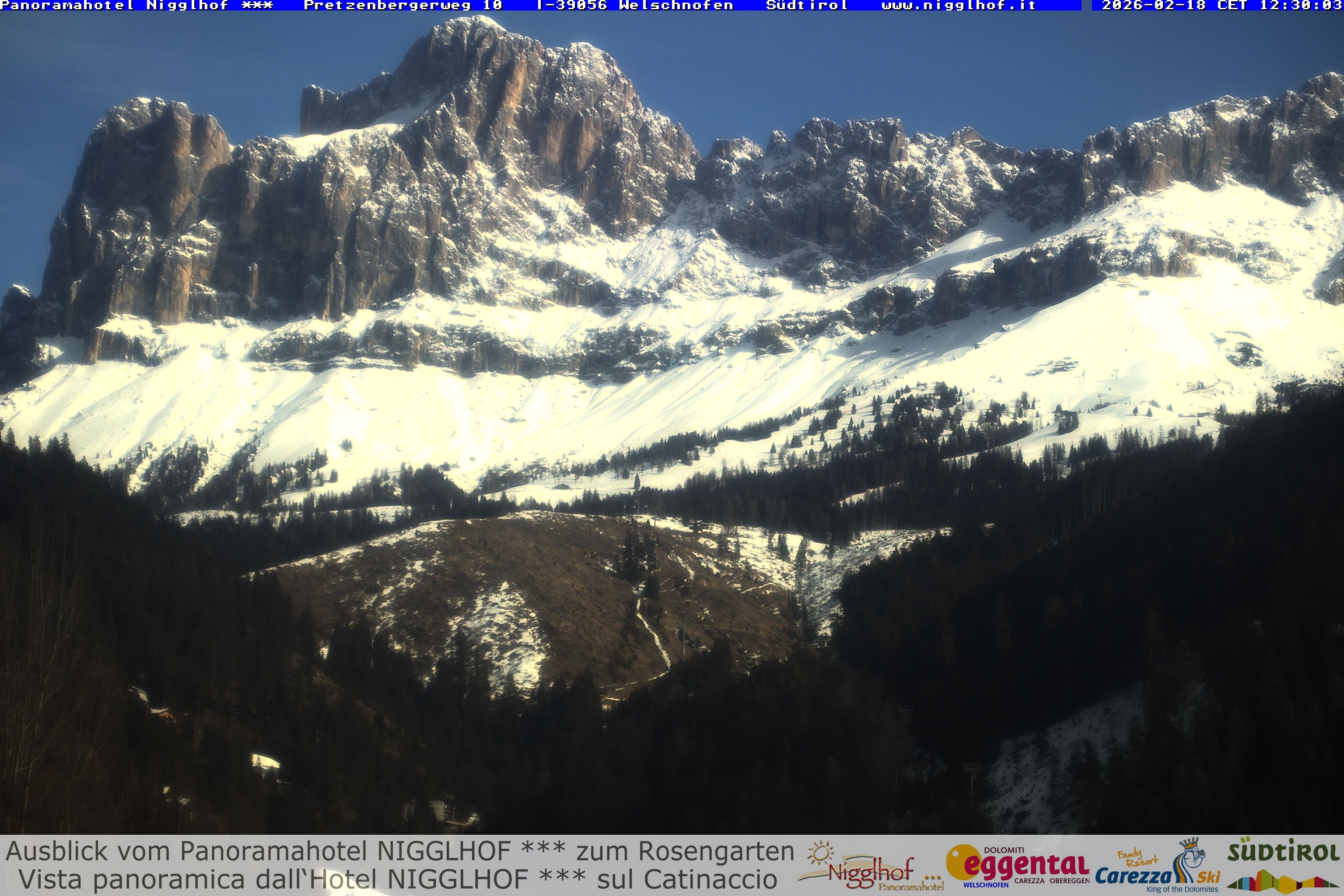 Archiv Foto Webcam Welschnofen: Hotel Nigglhof