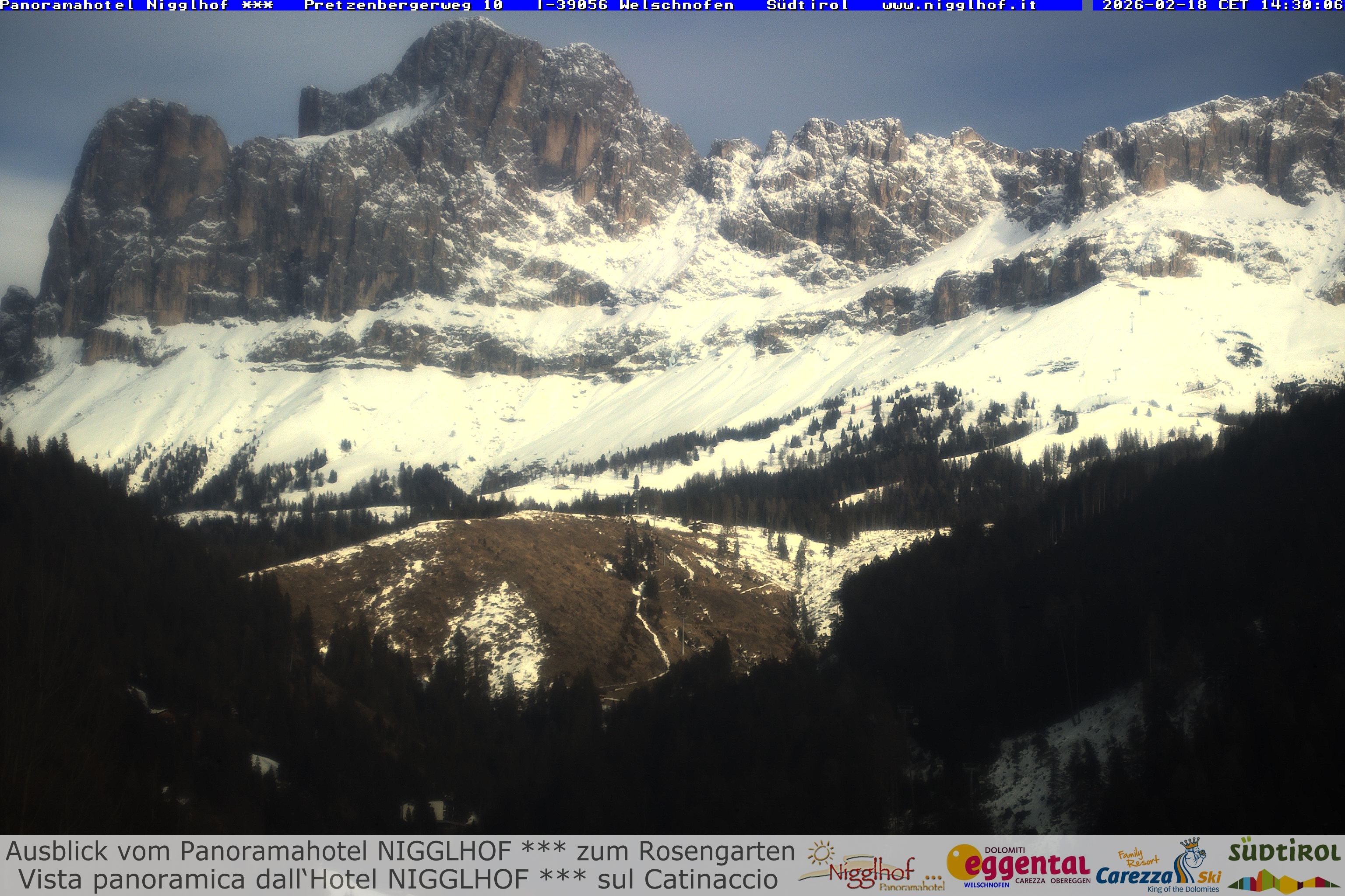 Archiv Foto Webcam Welschnofen: Hotel Nigglhof