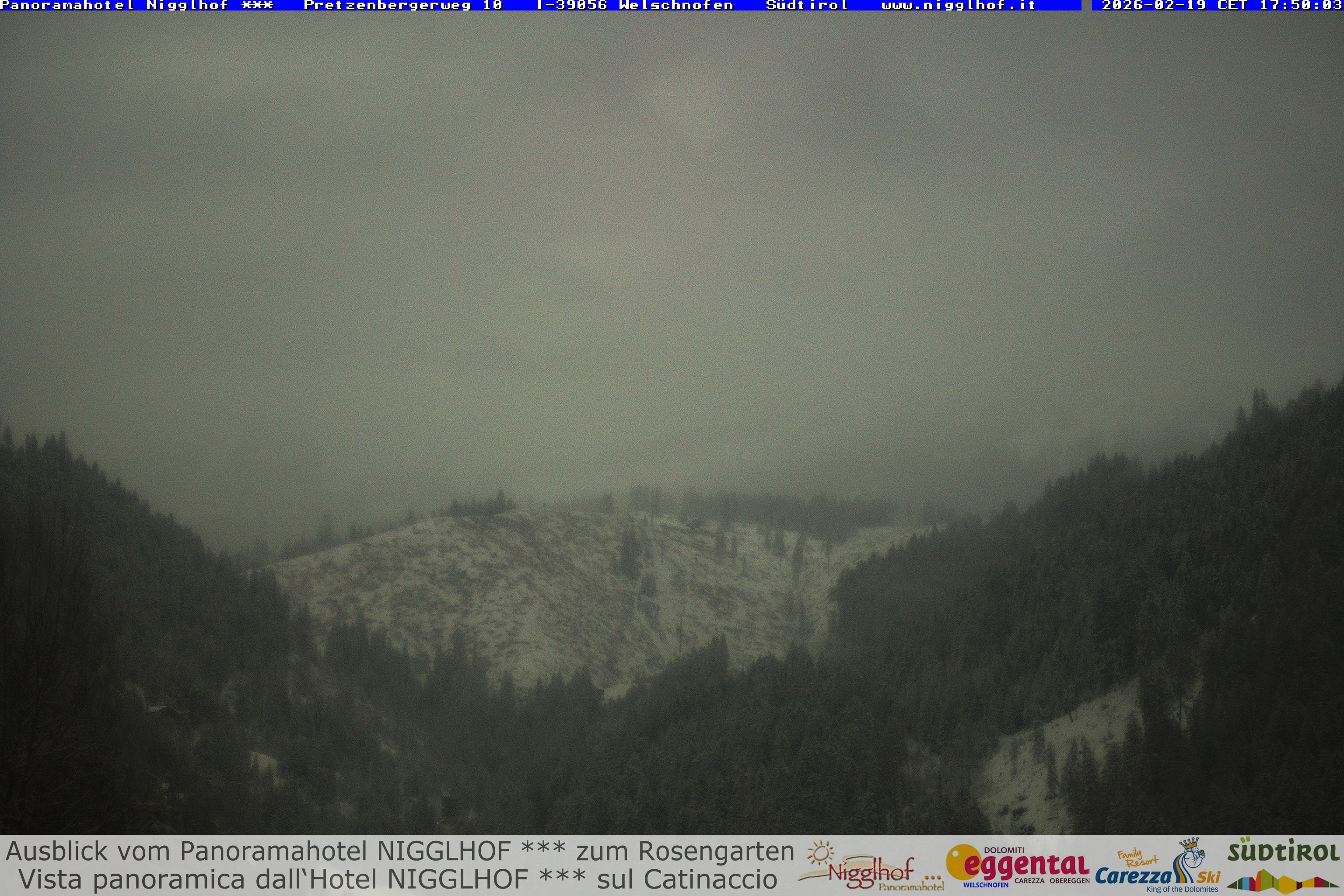 Archived image Webcam Welschnofen: Hotel Nigglhof