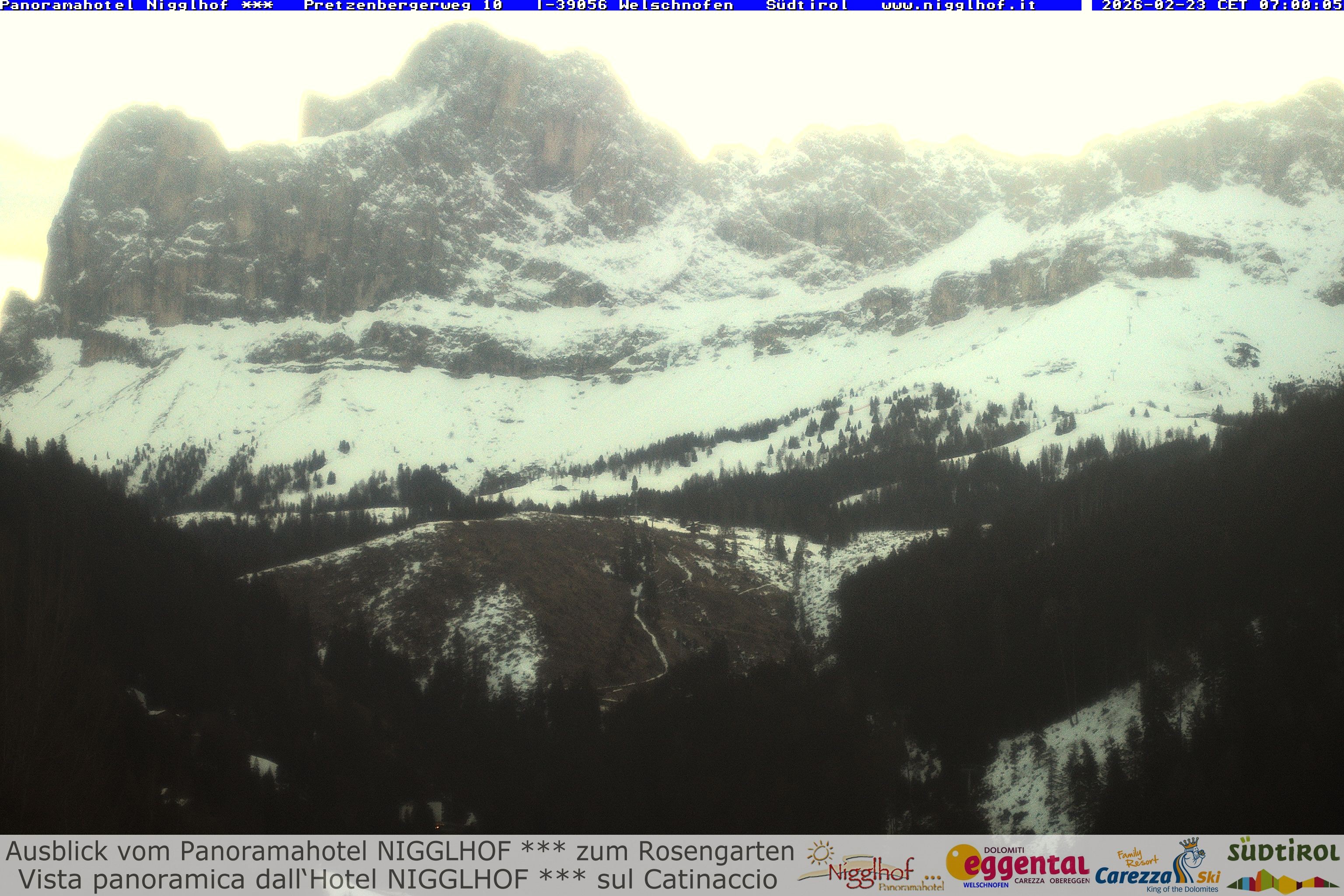 Archiv Foto Webcam Welschnofen: Hotel Nigglhof