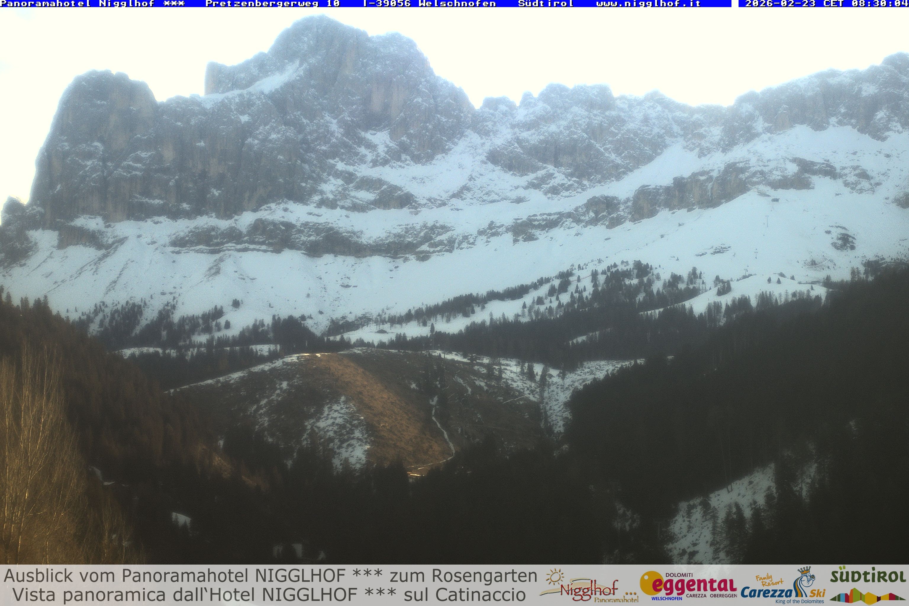 Archiv Foto Webcam Welschnofen: Hotel Nigglhof