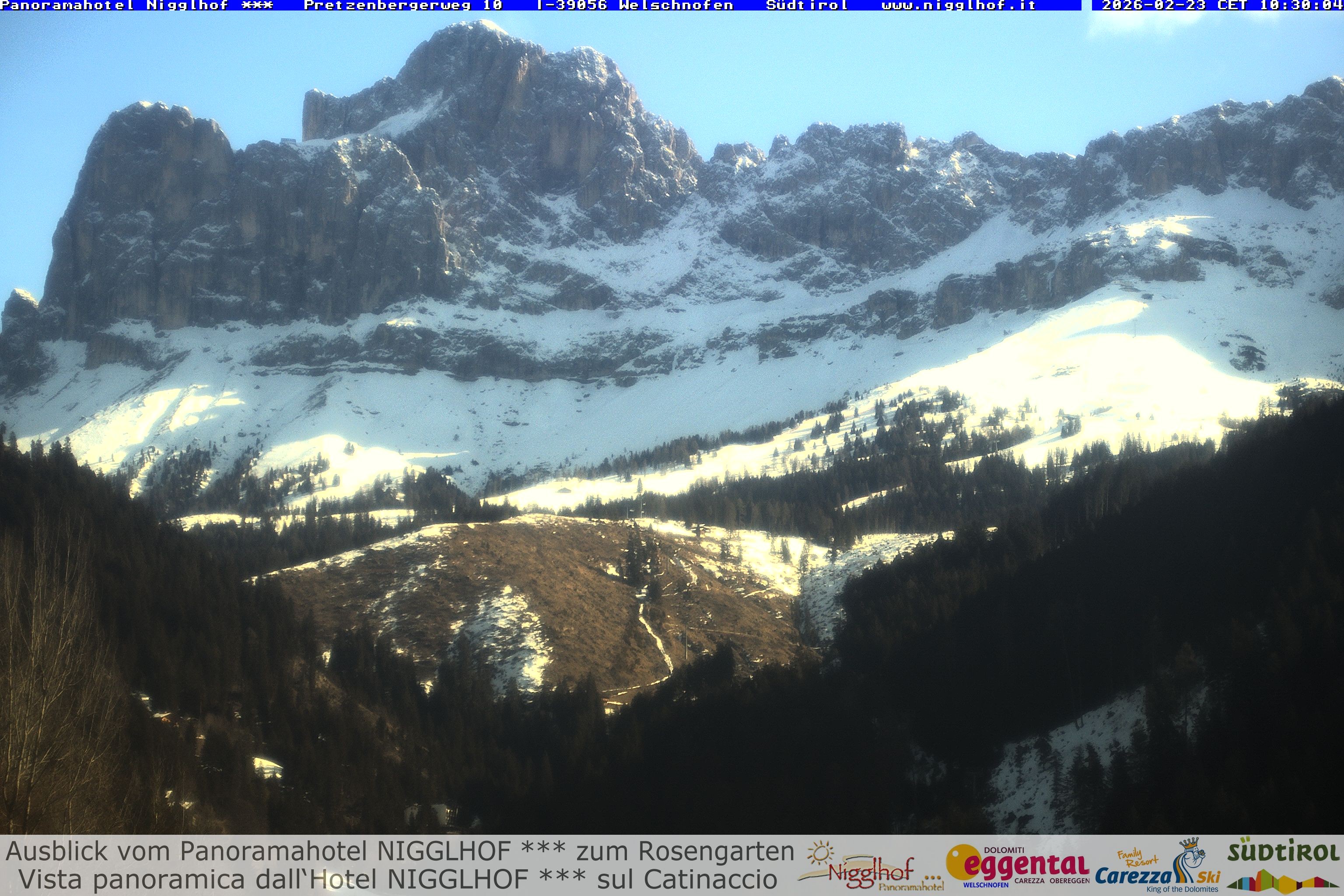 Archiv Foto Webcam Welschnofen: Hotel Nigglhof