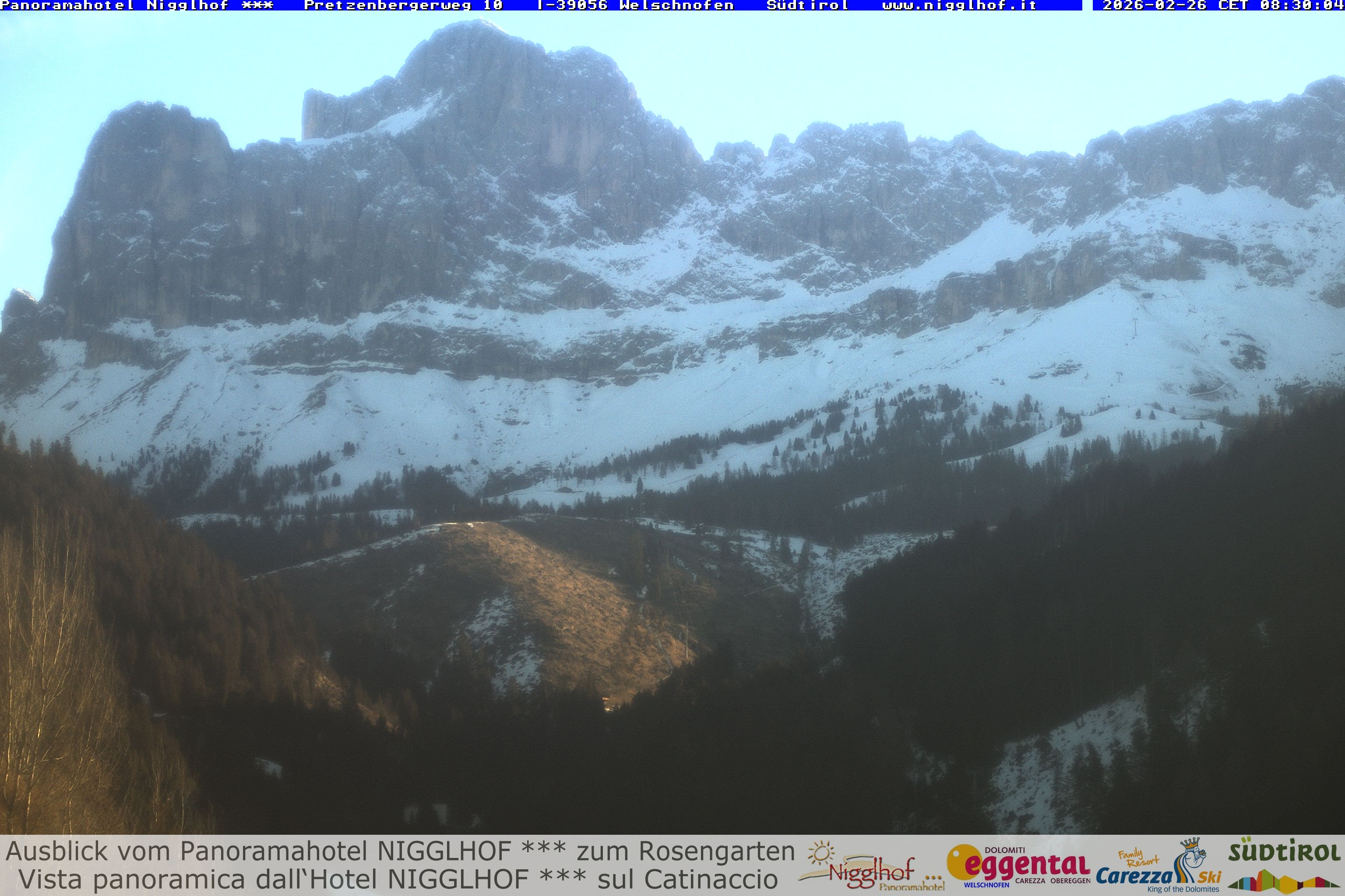 Archiv Foto Webcam Welschnofen: Hotel Nigglhof