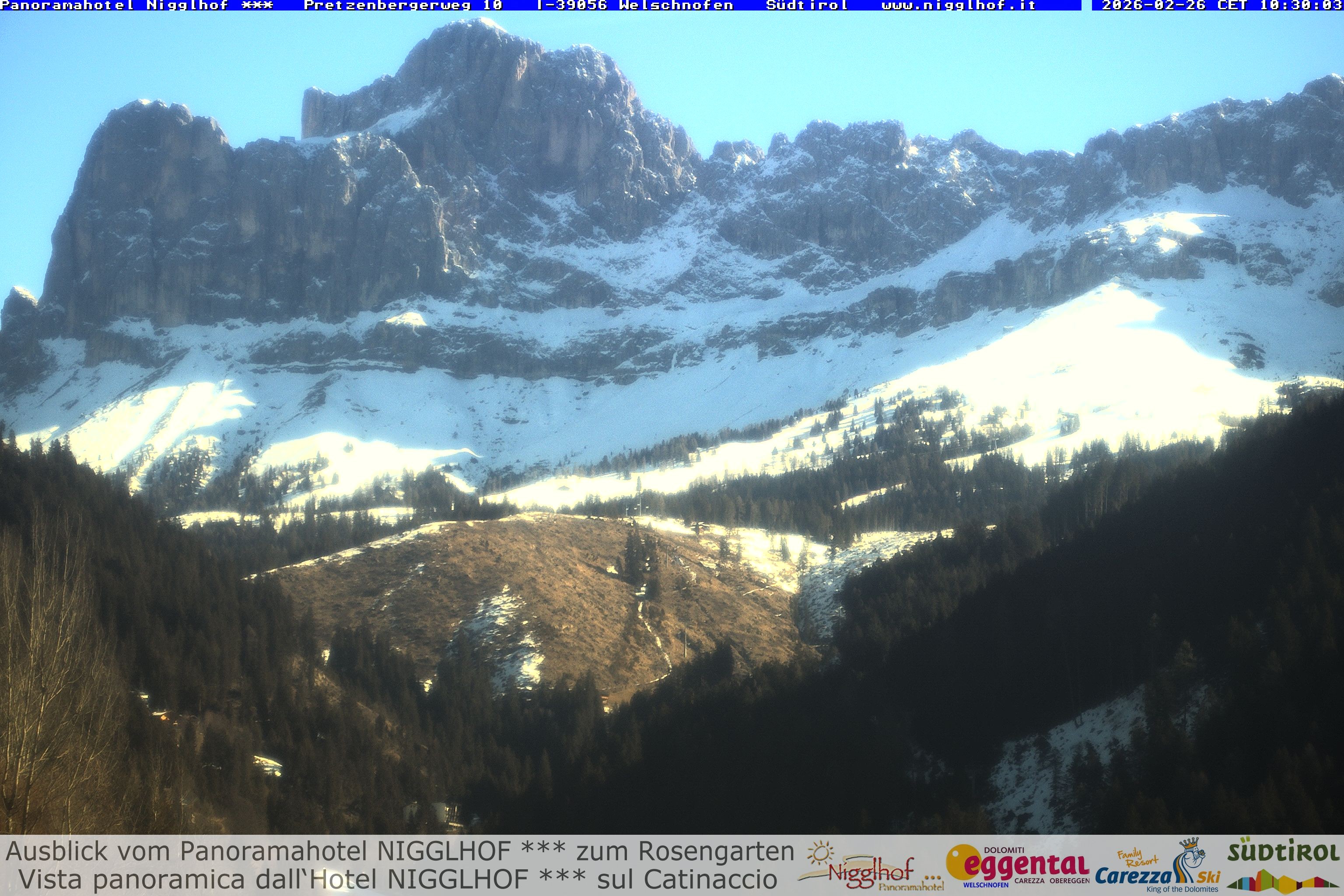 Archiv Foto Webcam Welschnofen: Hotel Nigglhof