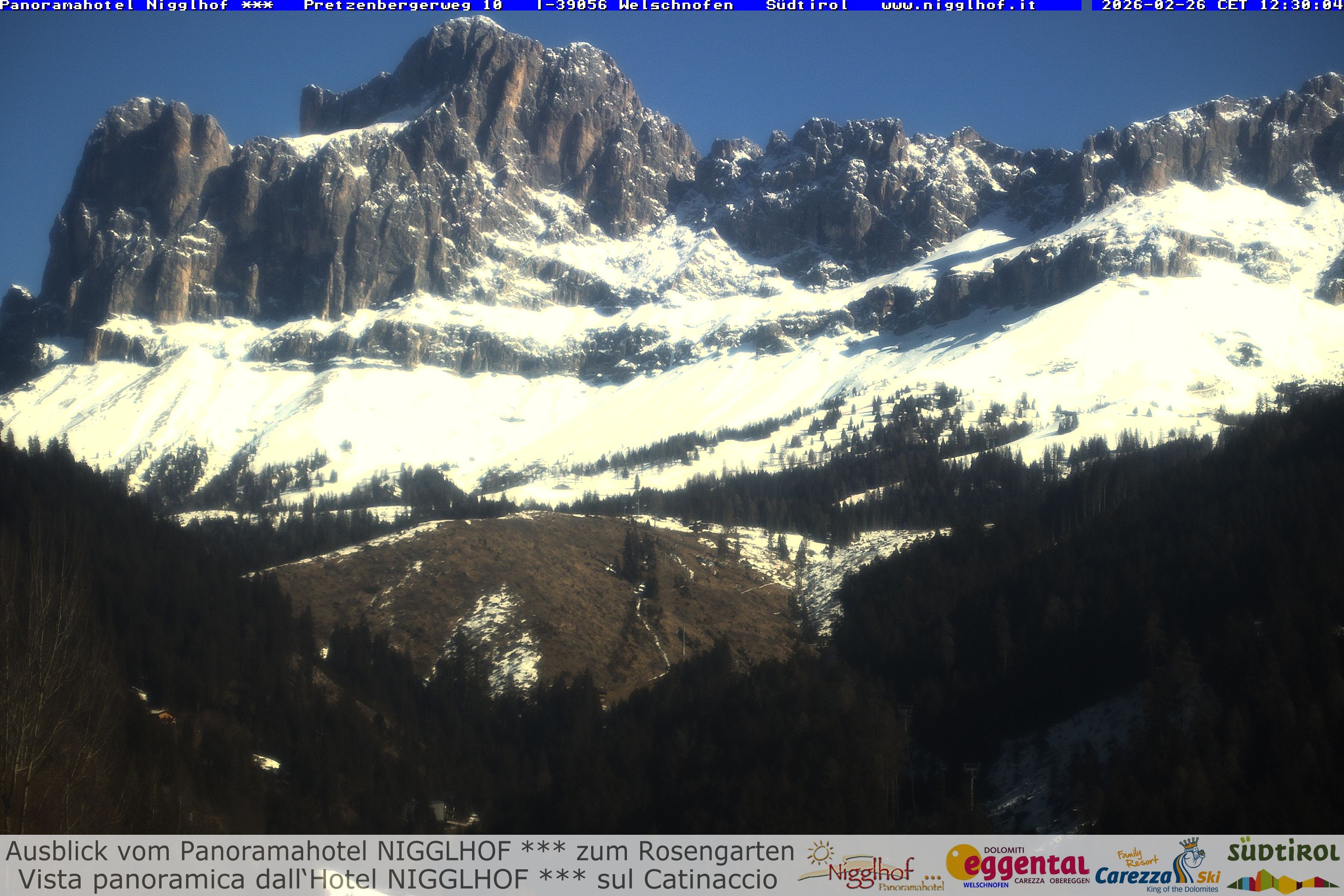 Archiv Foto Webcam Welschnofen: Hotel Nigglhof