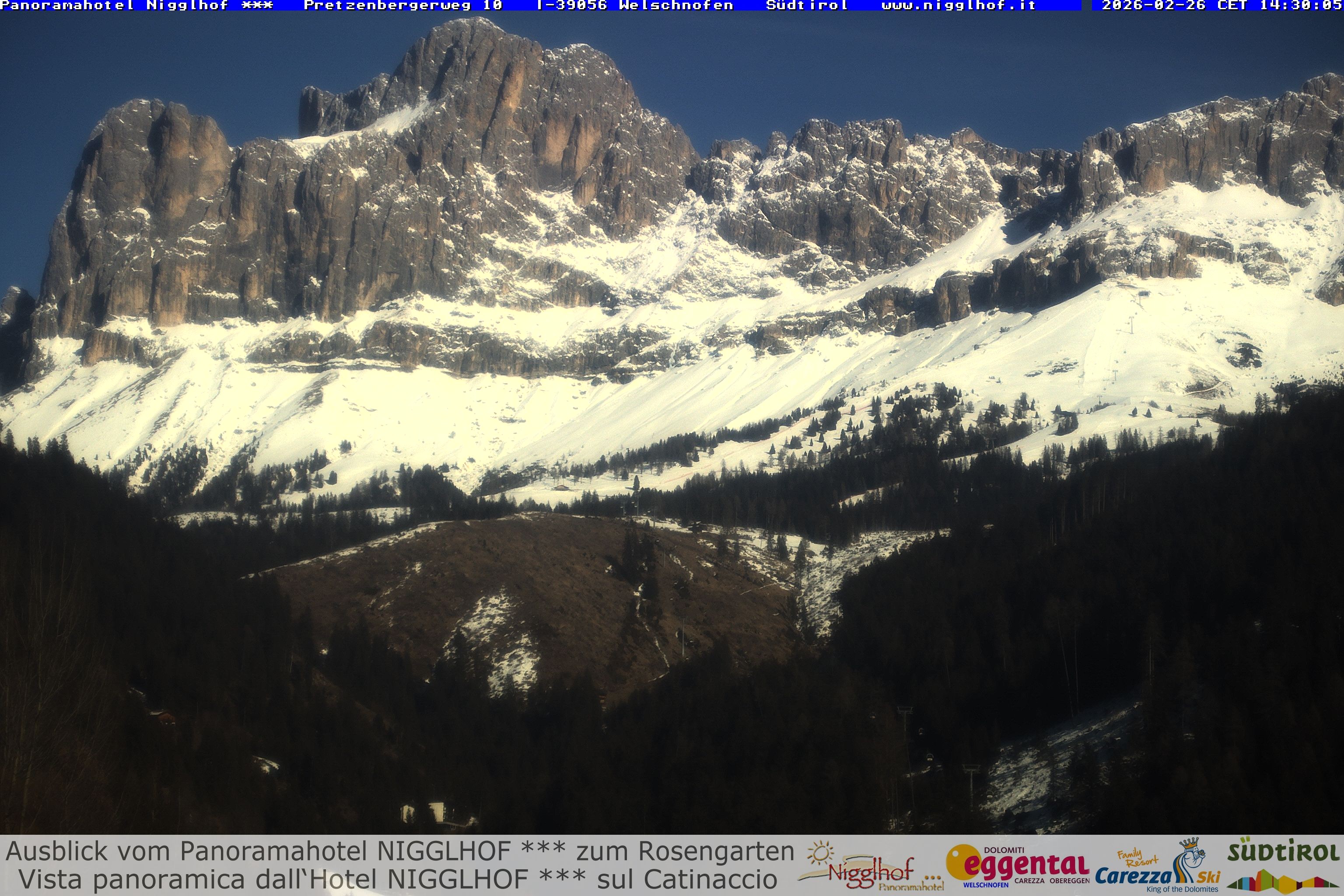 Archived image Webcam Welschnofen: Hotel Nigglhof