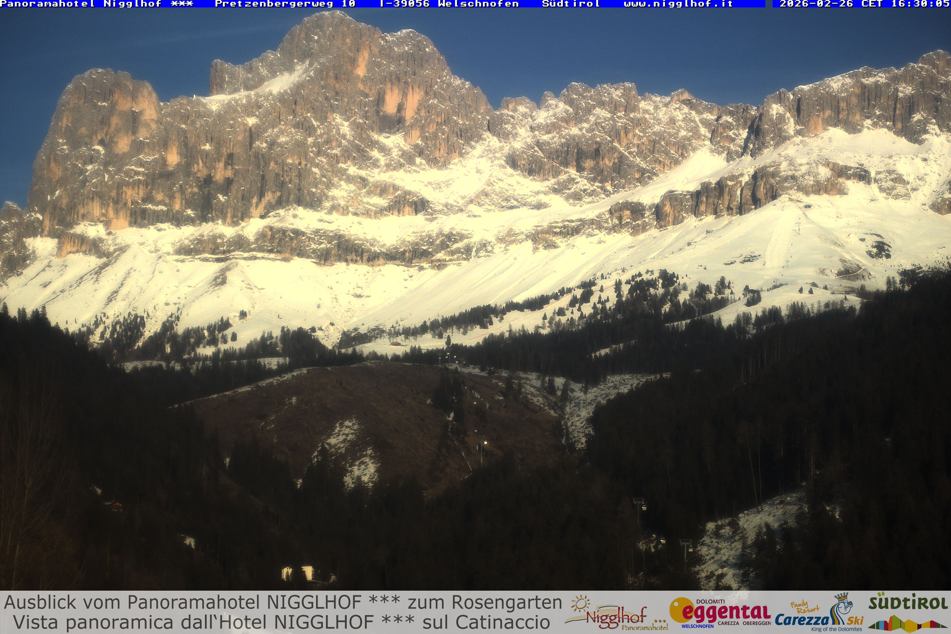 Archived image Webcam Welschnofen: Hotel Nigglhof