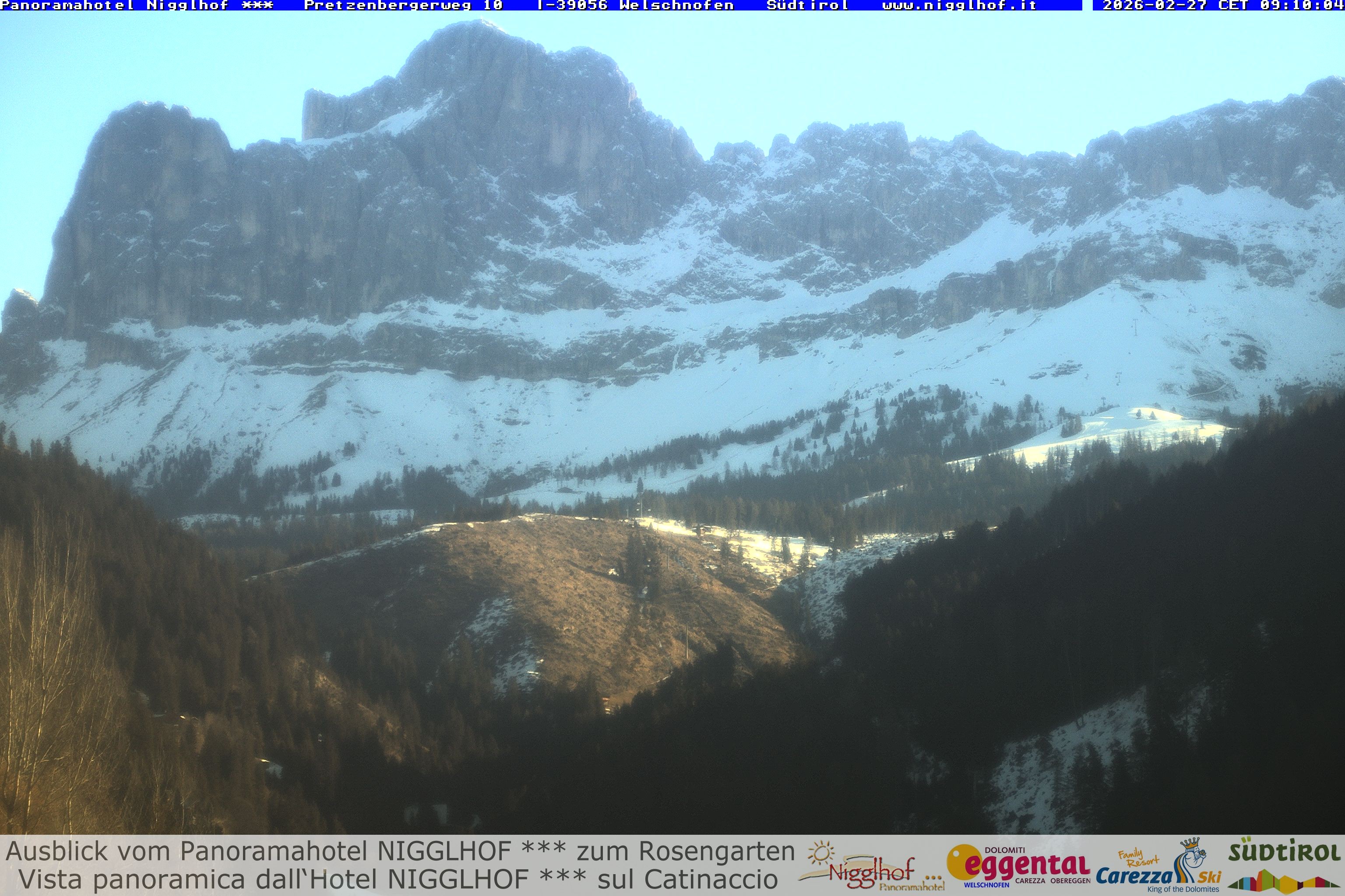 Archived image Webcam Welschnofen: Hotel Nigglhof