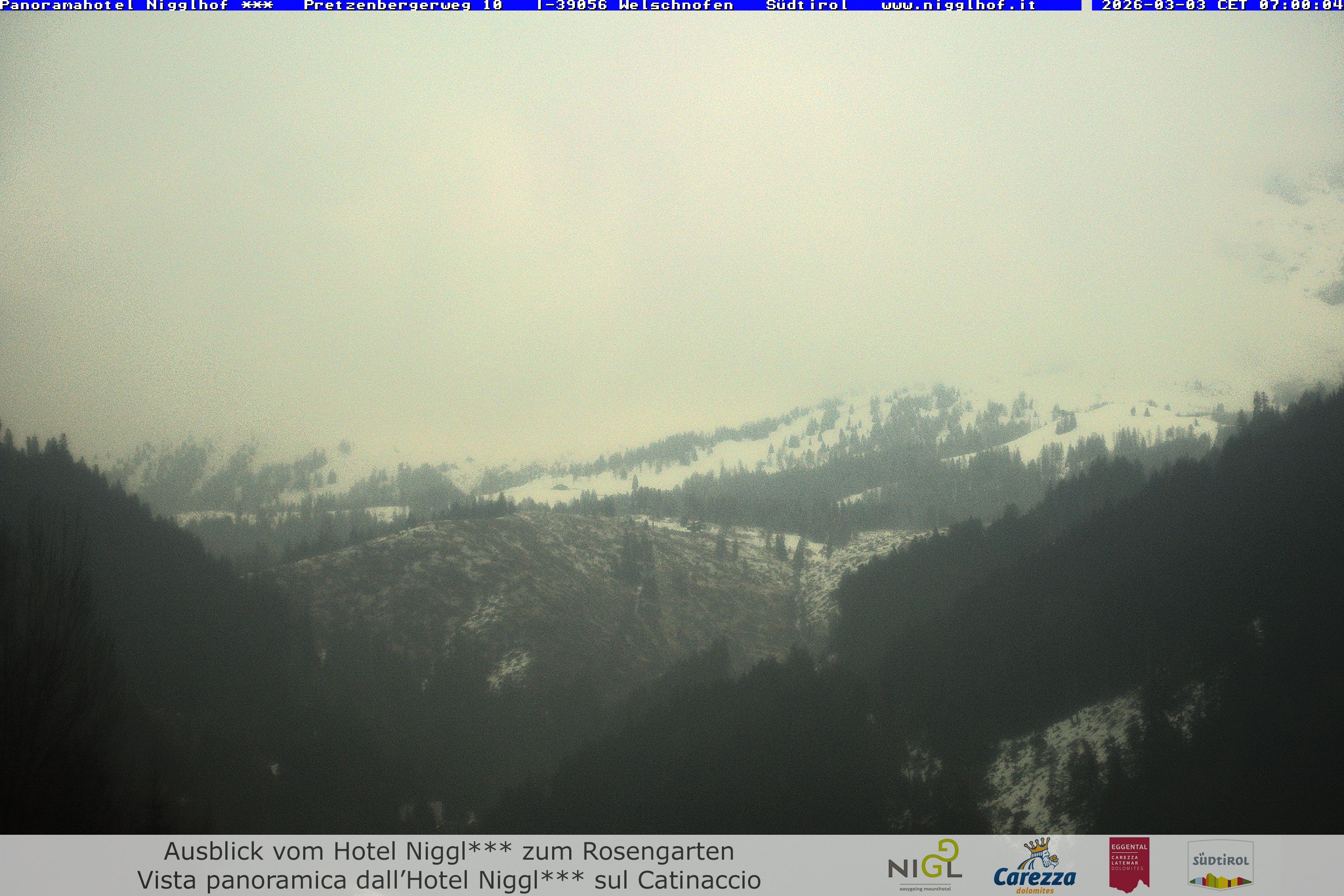 Archiv Foto Webcam Welschnofen: Hotel Nigglhof