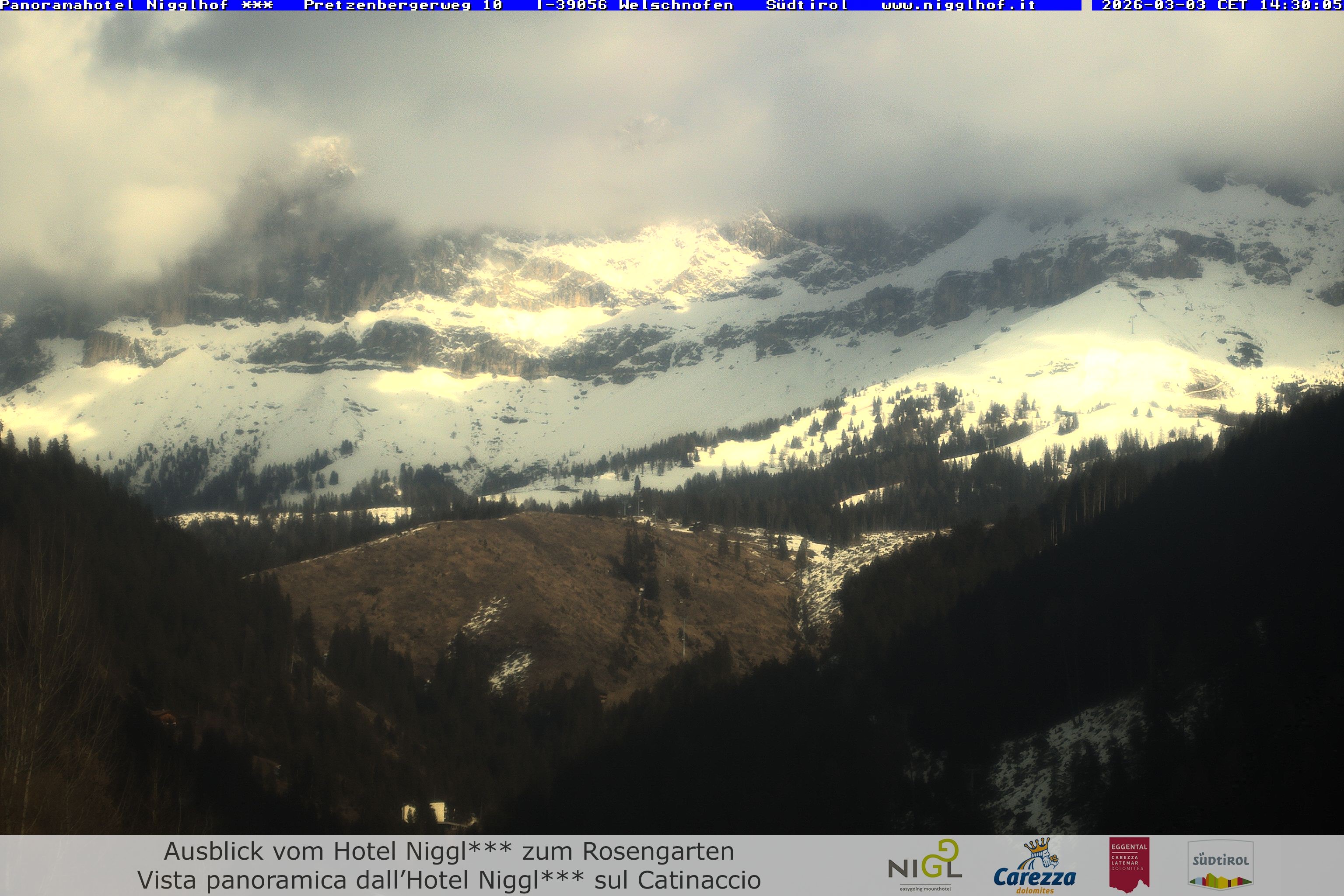 Archiv Foto Webcam Welschnofen: Hotel Nigglhof