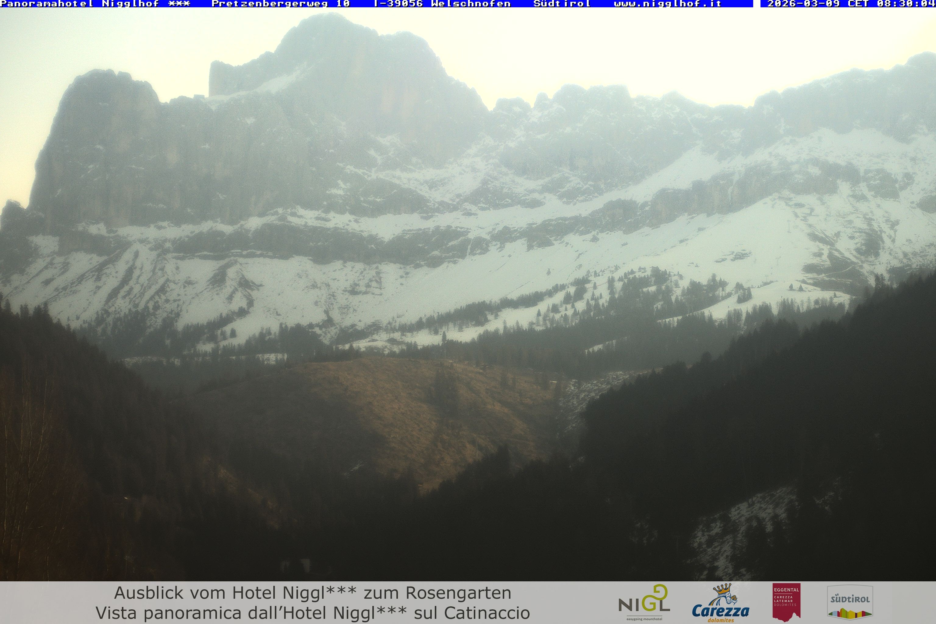 Archiv Foto Webcam Welschnofen: Hotel Nigglhof