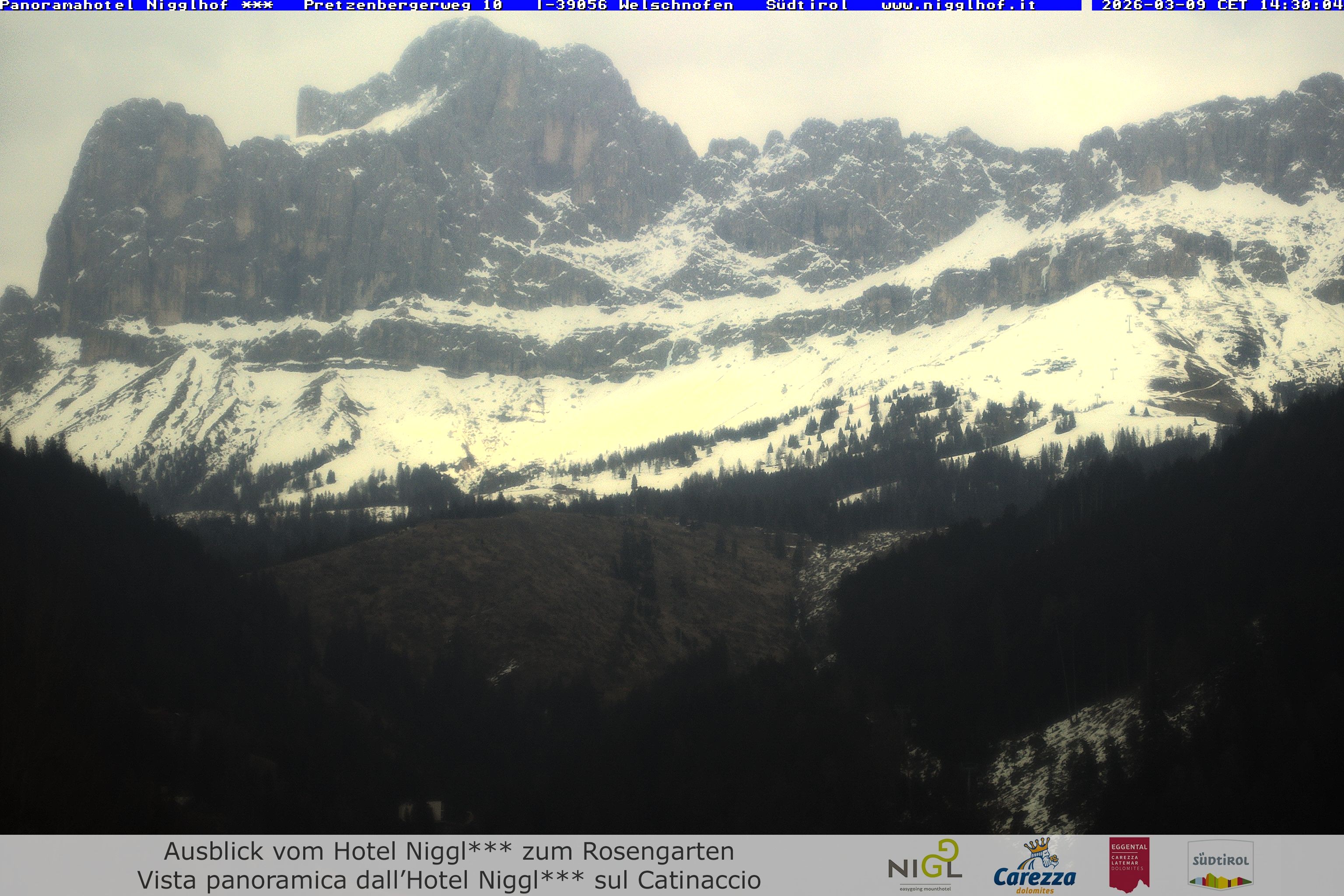 Archiv Foto Webcam Welschnofen: Hotel Nigglhof