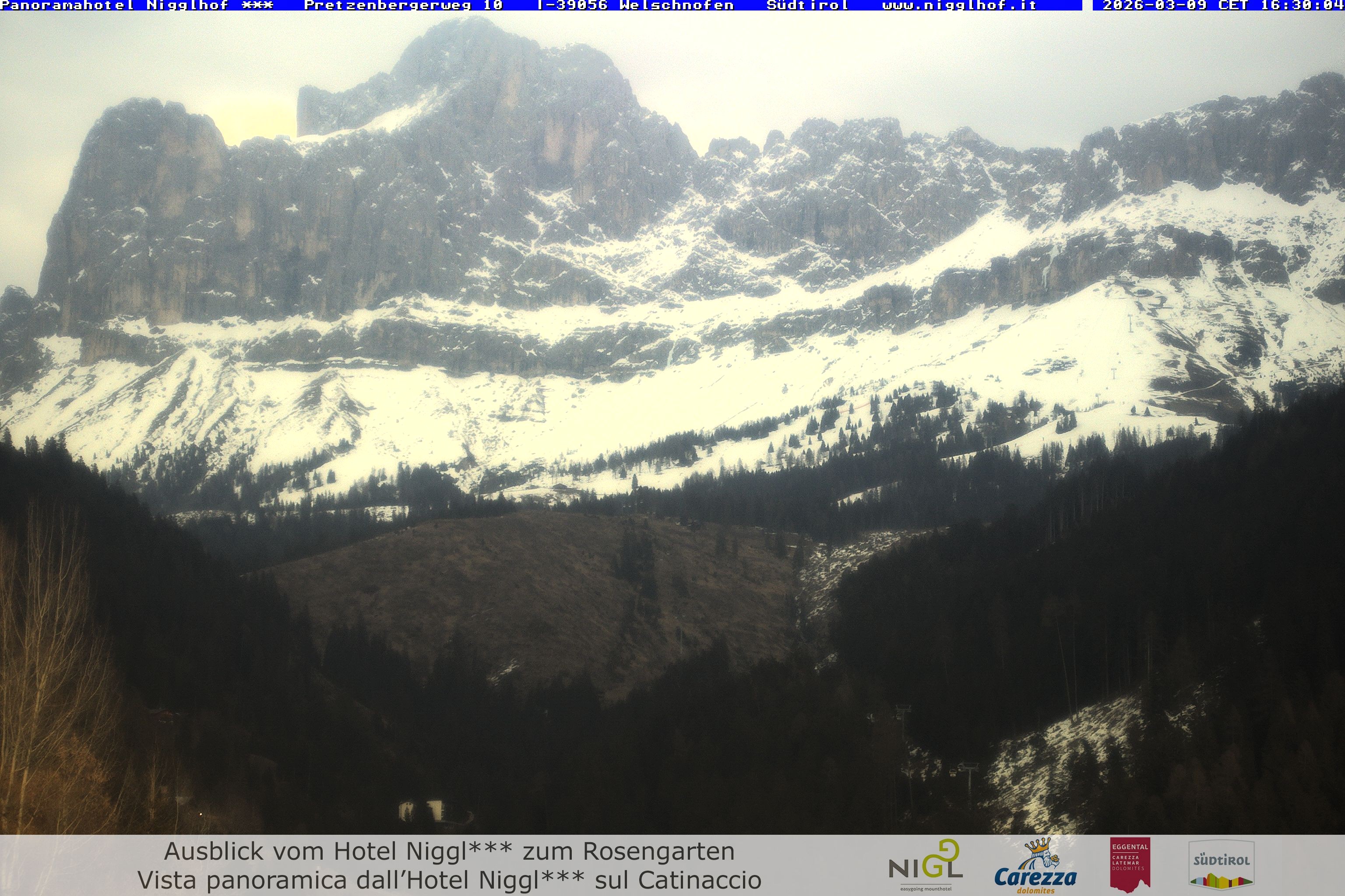 Archiv Foto Webcam Welschnofen: Hotel Nigglhof